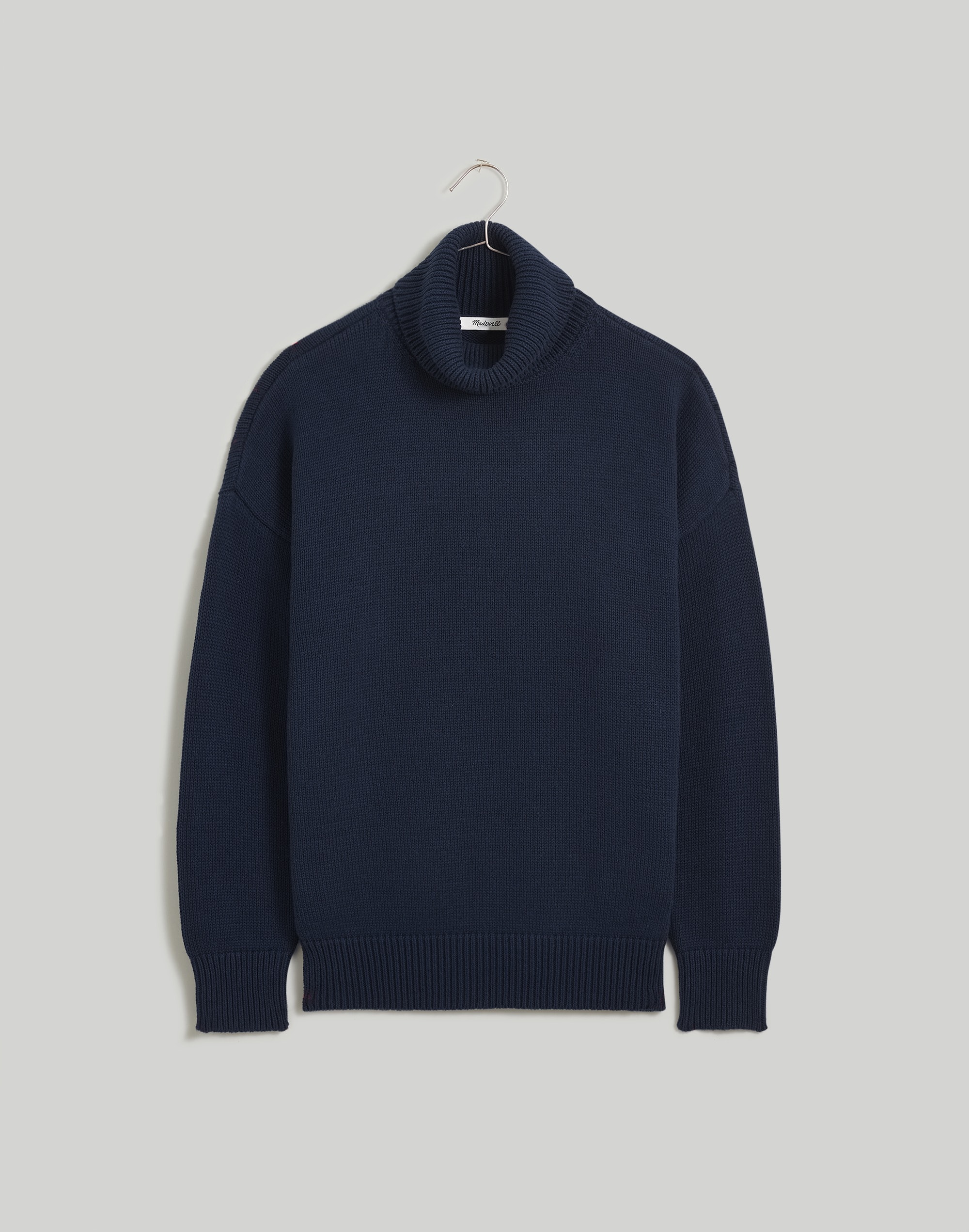 Ribbed Turtleneck Sweater