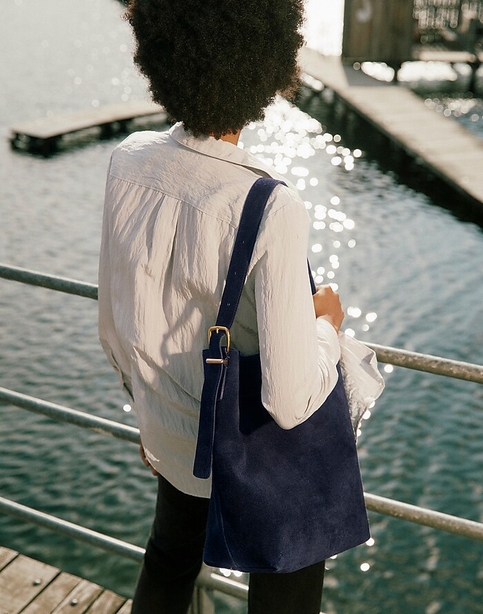 Cute Letter Detail Handbag, Simple Double Handle Purse, Trendy