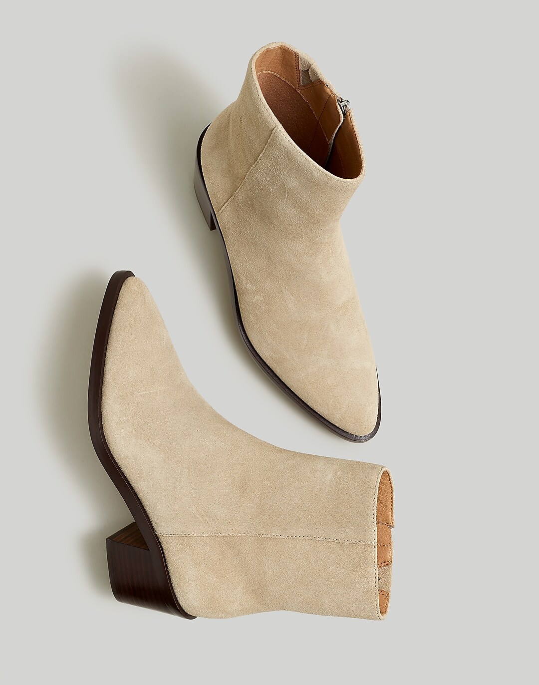 The Darcy Ankle Boot in Suede
