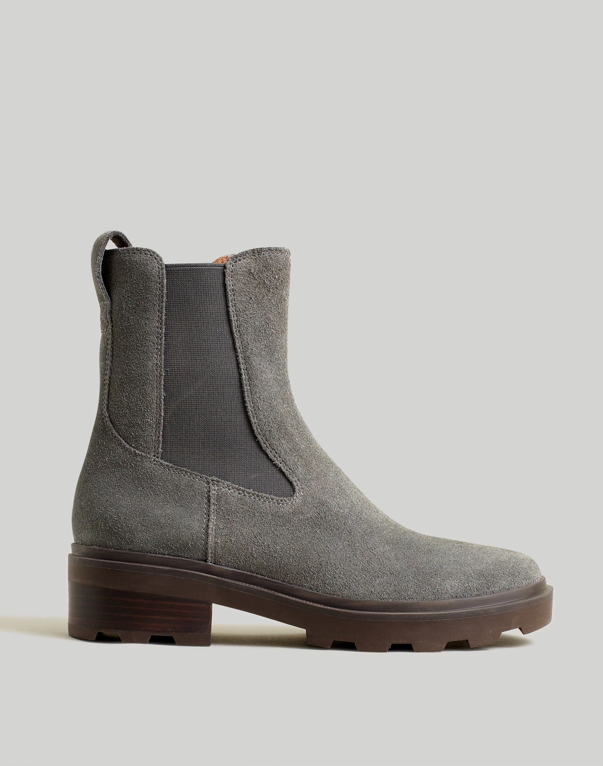 The Wyckoff Chelsea Lugsole Boot Suede