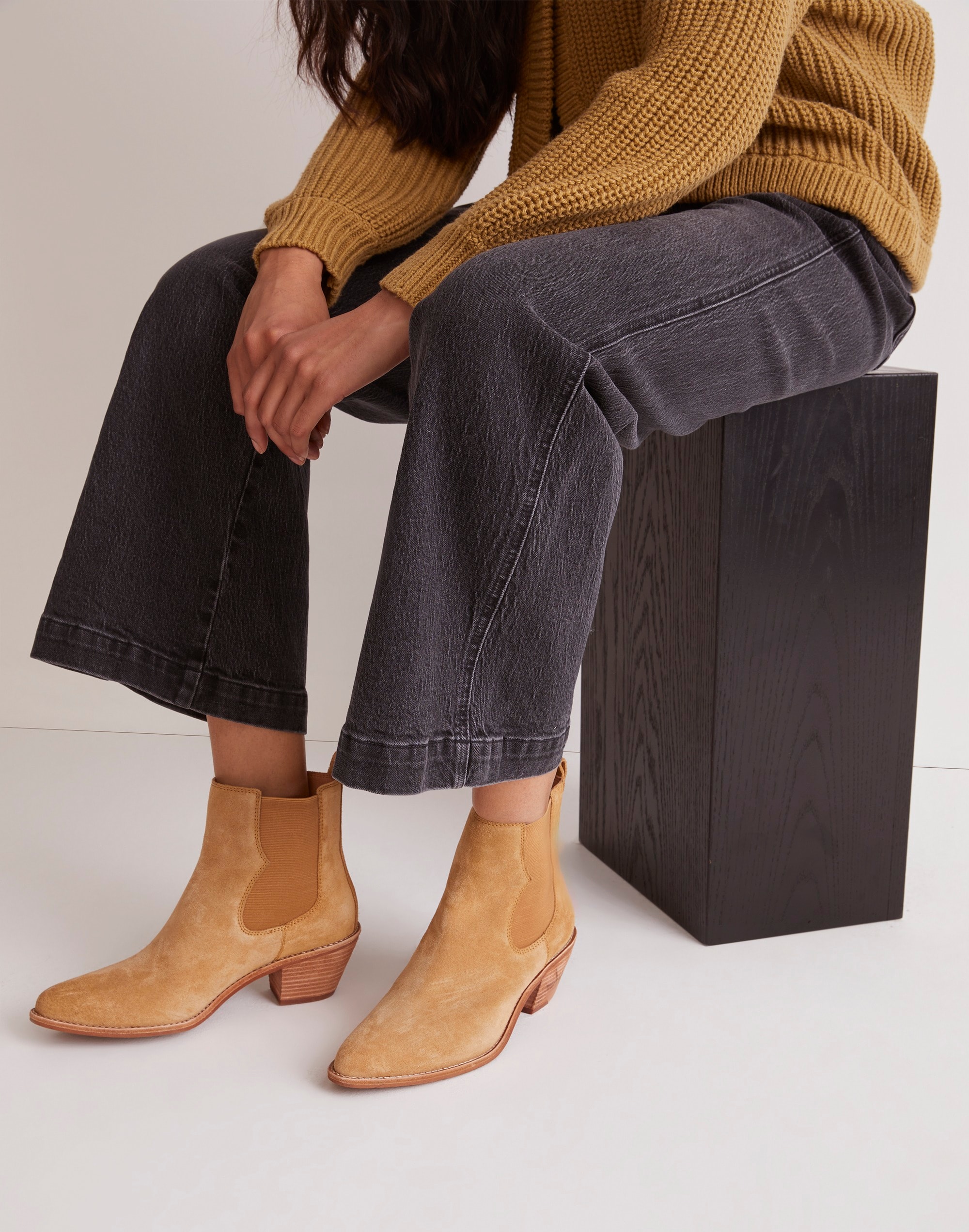 The Watkin Ankle Boot Suede