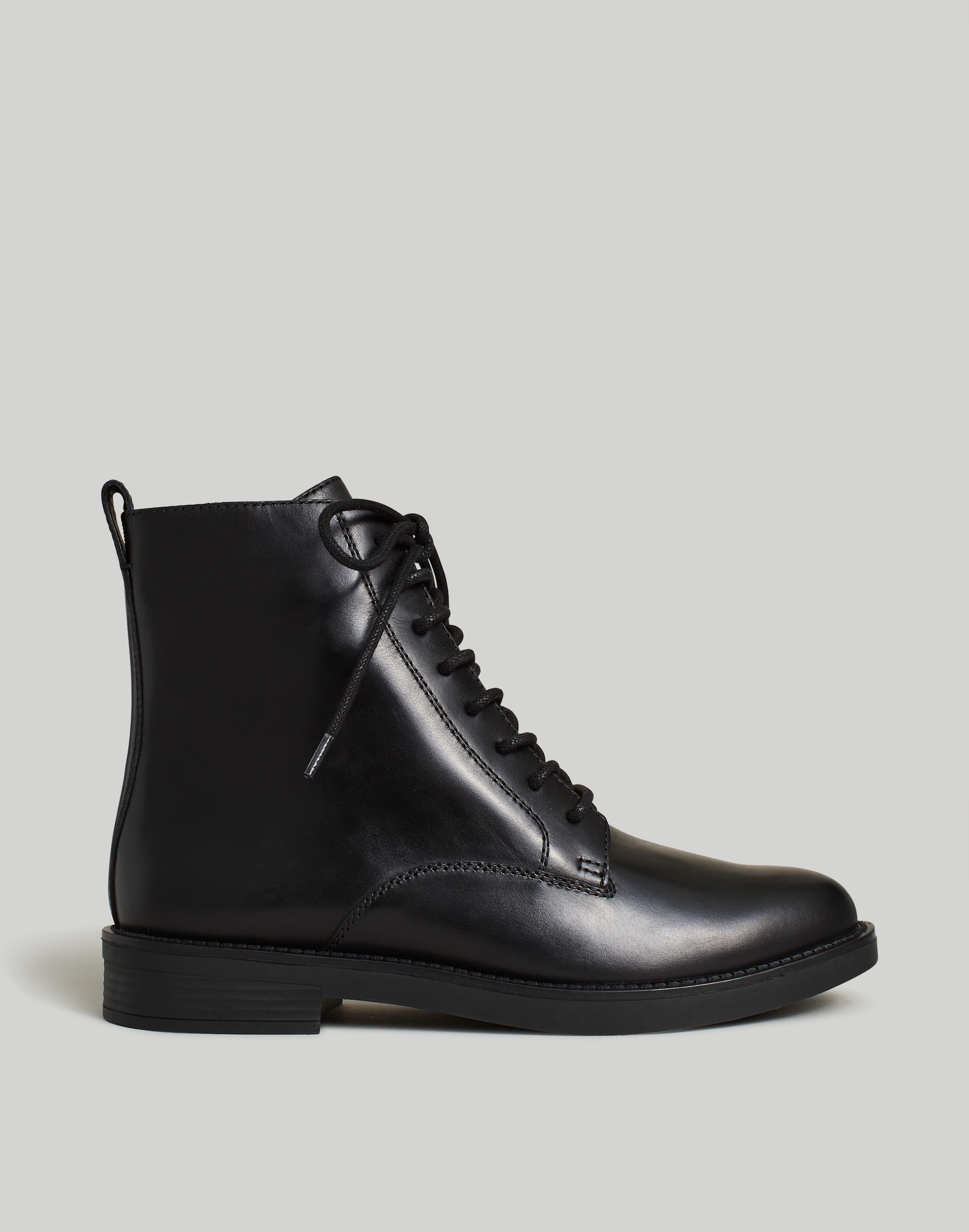 The Evelyn Lace-Up Ankle Boot | Madewell