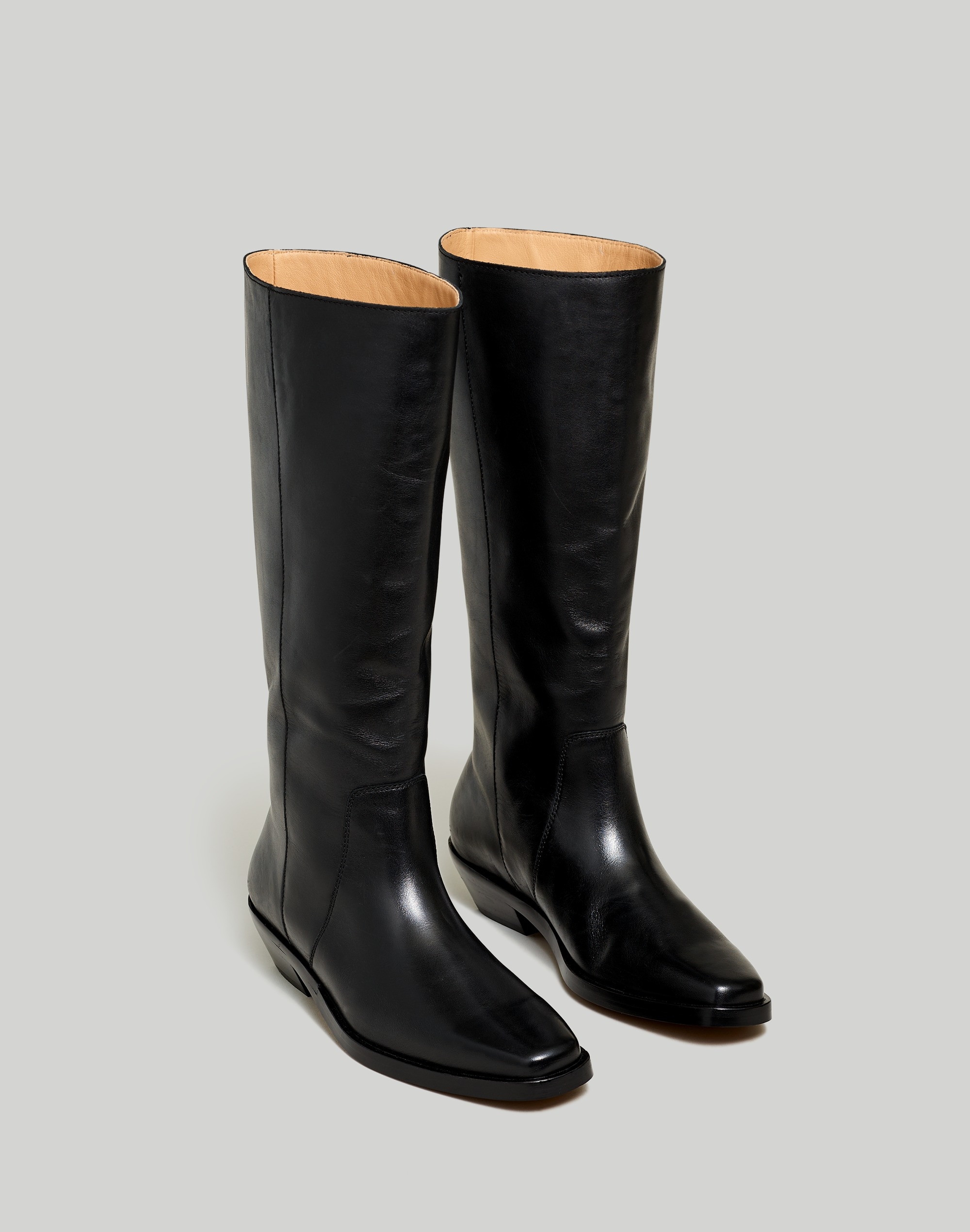 The Antoine Tall Boot with Extended Calf Leather