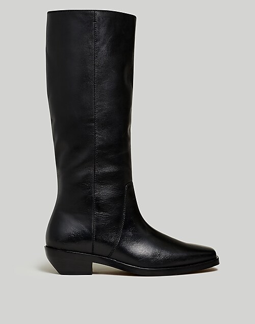 The Antoine Tall Boot with Extended Calf in Leather