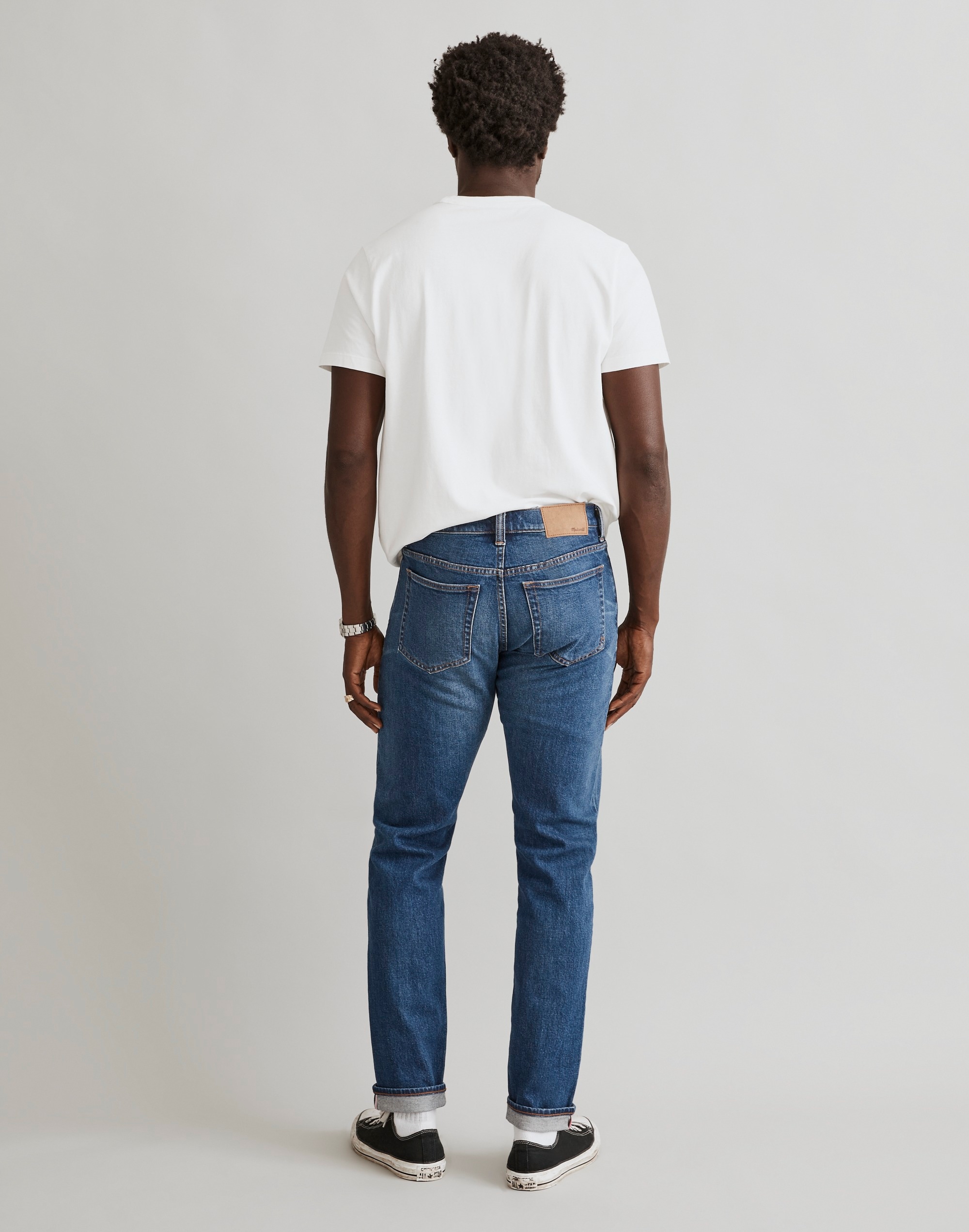 Athletic Slim Selvedge Jeans in Penwood Wash