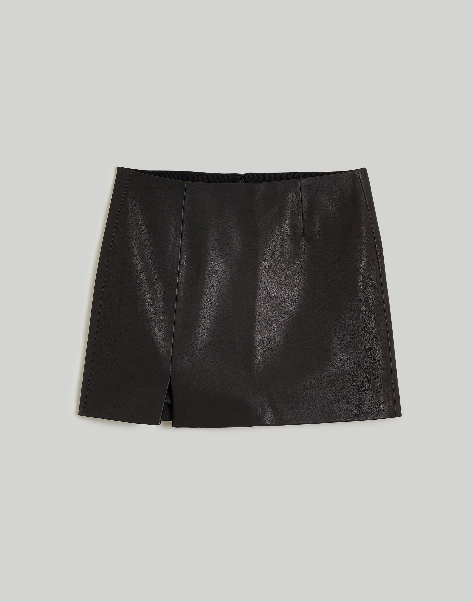 Leather Mini Skirt