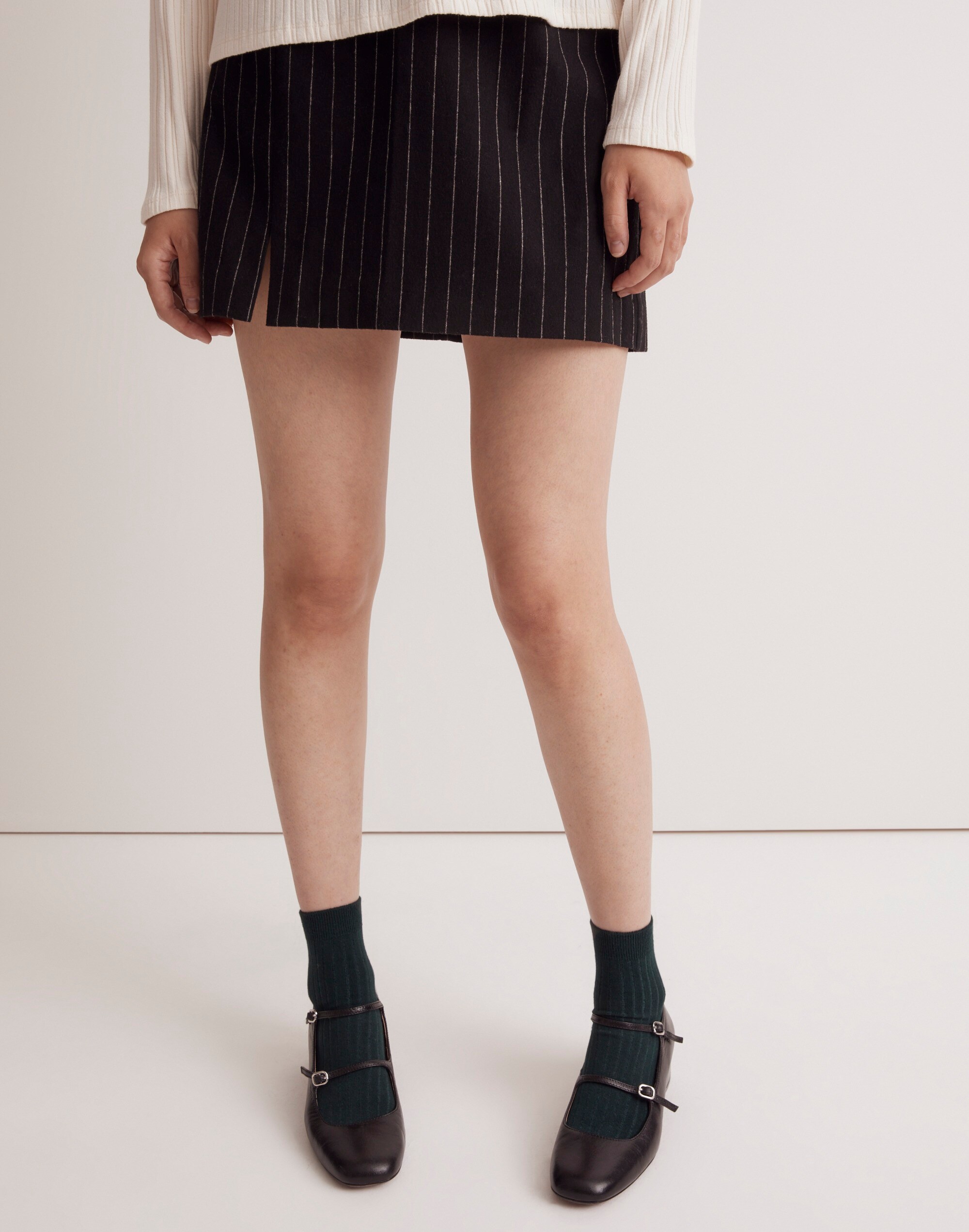 Slinky Ribbed Ankle Socks