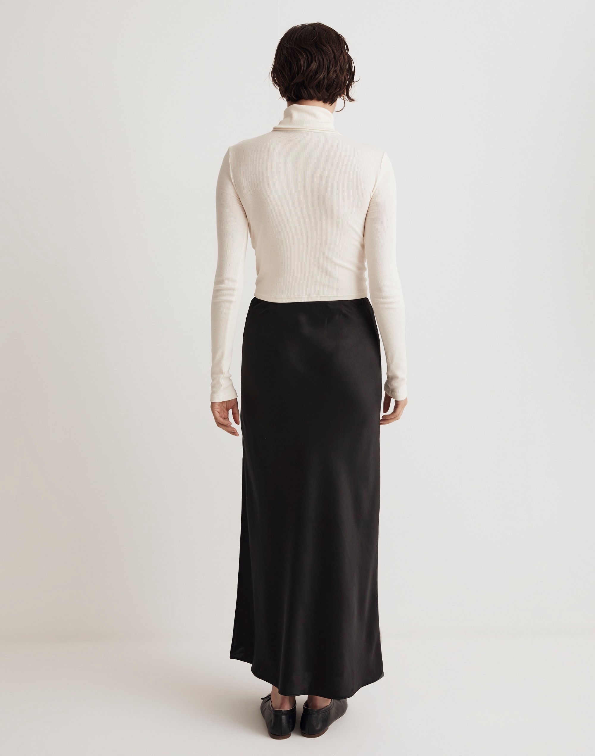 Turtleneck Long-Sleeve Tee