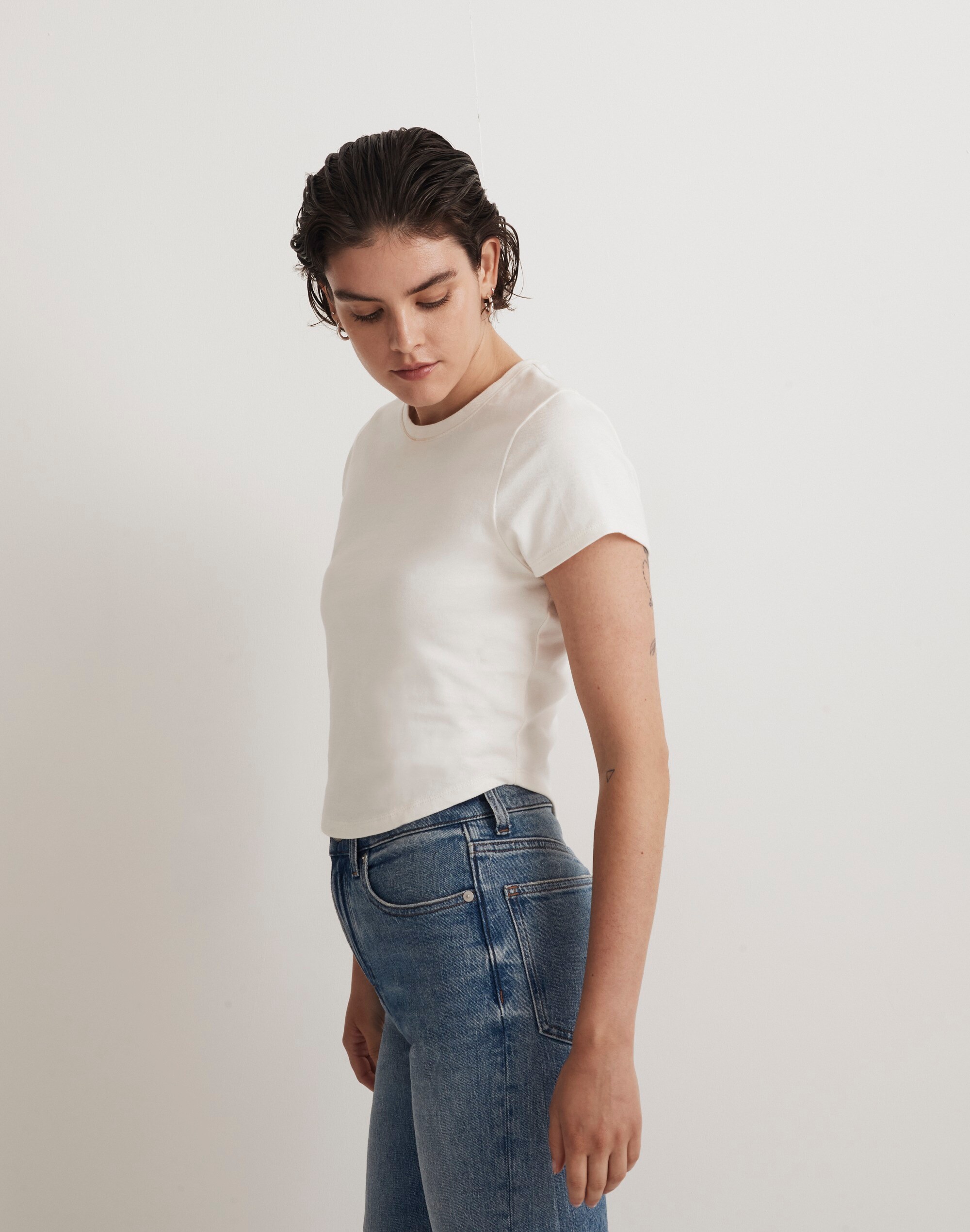 Heavyweight Jersey Crewneck Tee