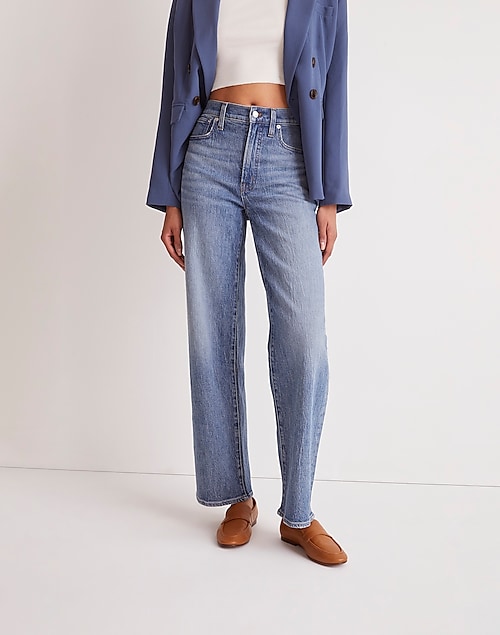 The Perfect Vintage Wide-Leg Jean in Heathcote Wash