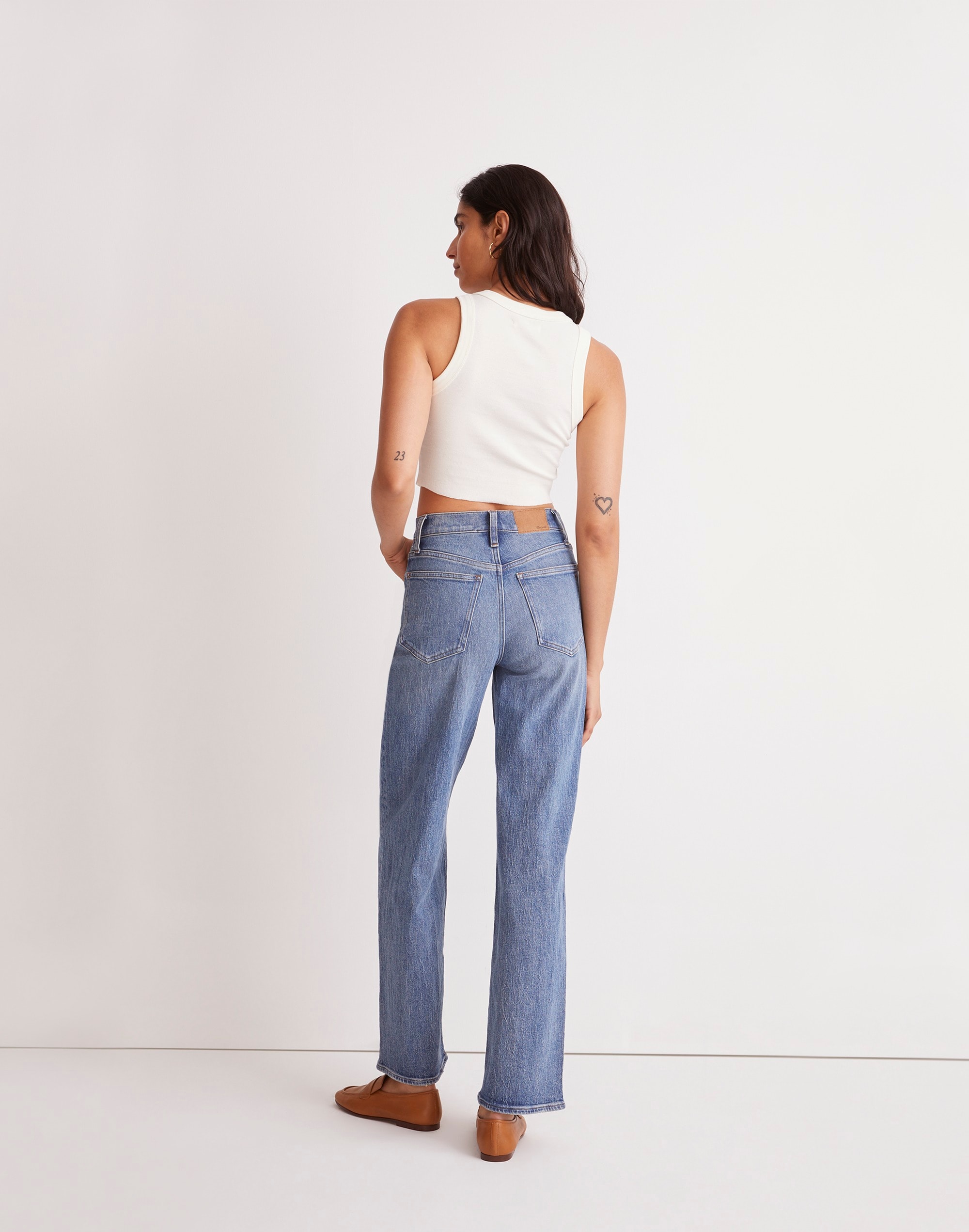 The Perfect Vintage Wide-Leg Jean in Heathcote Wash Alternate Image 4