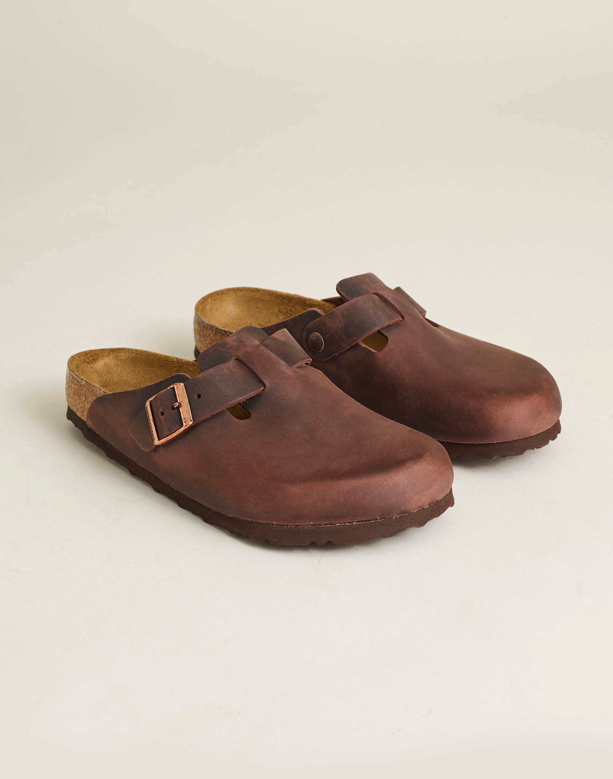 Birkenstock&reg; Boston Suede Soft Footbed Clogs