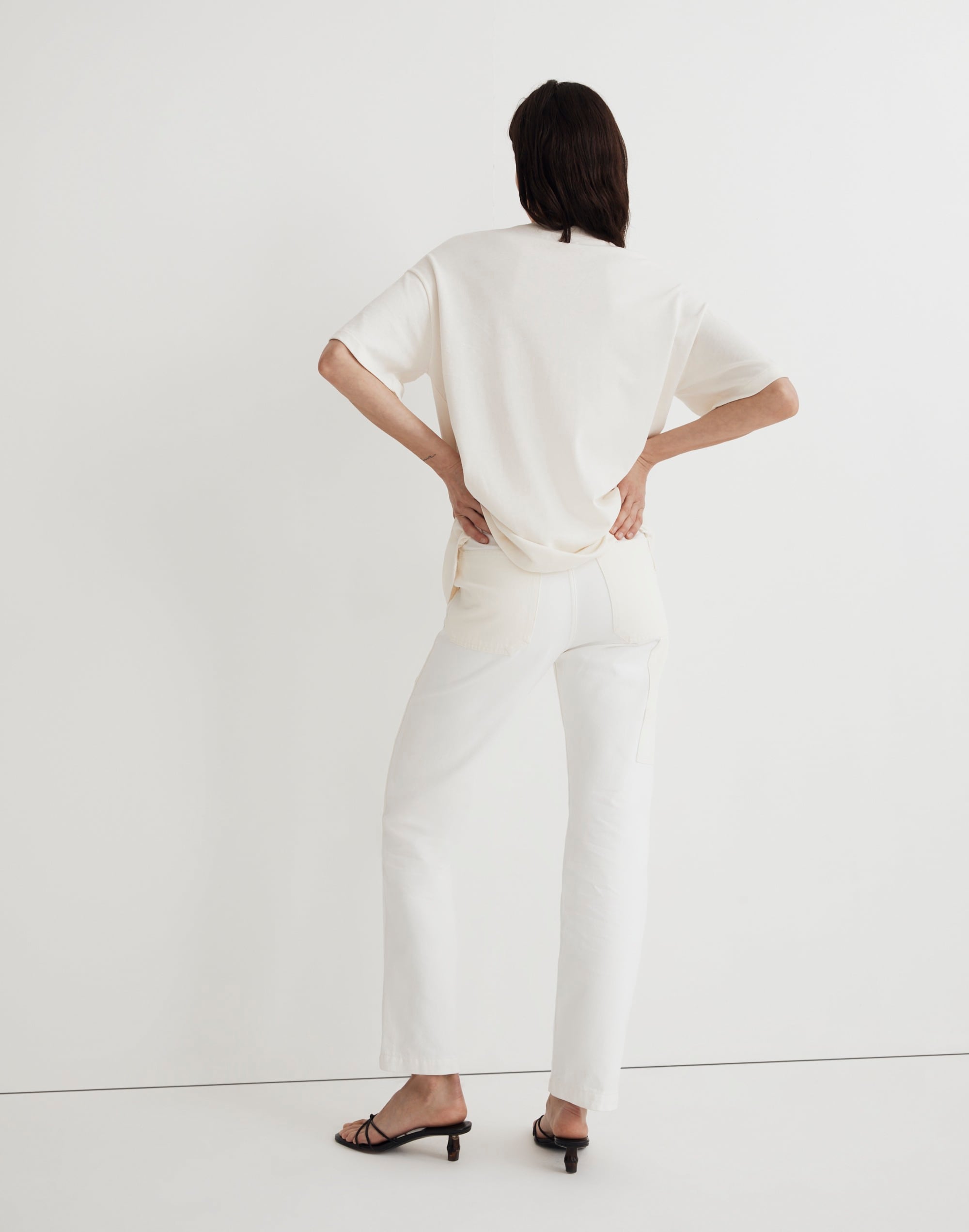 Garment-Dyed Oversized Pocket Tee