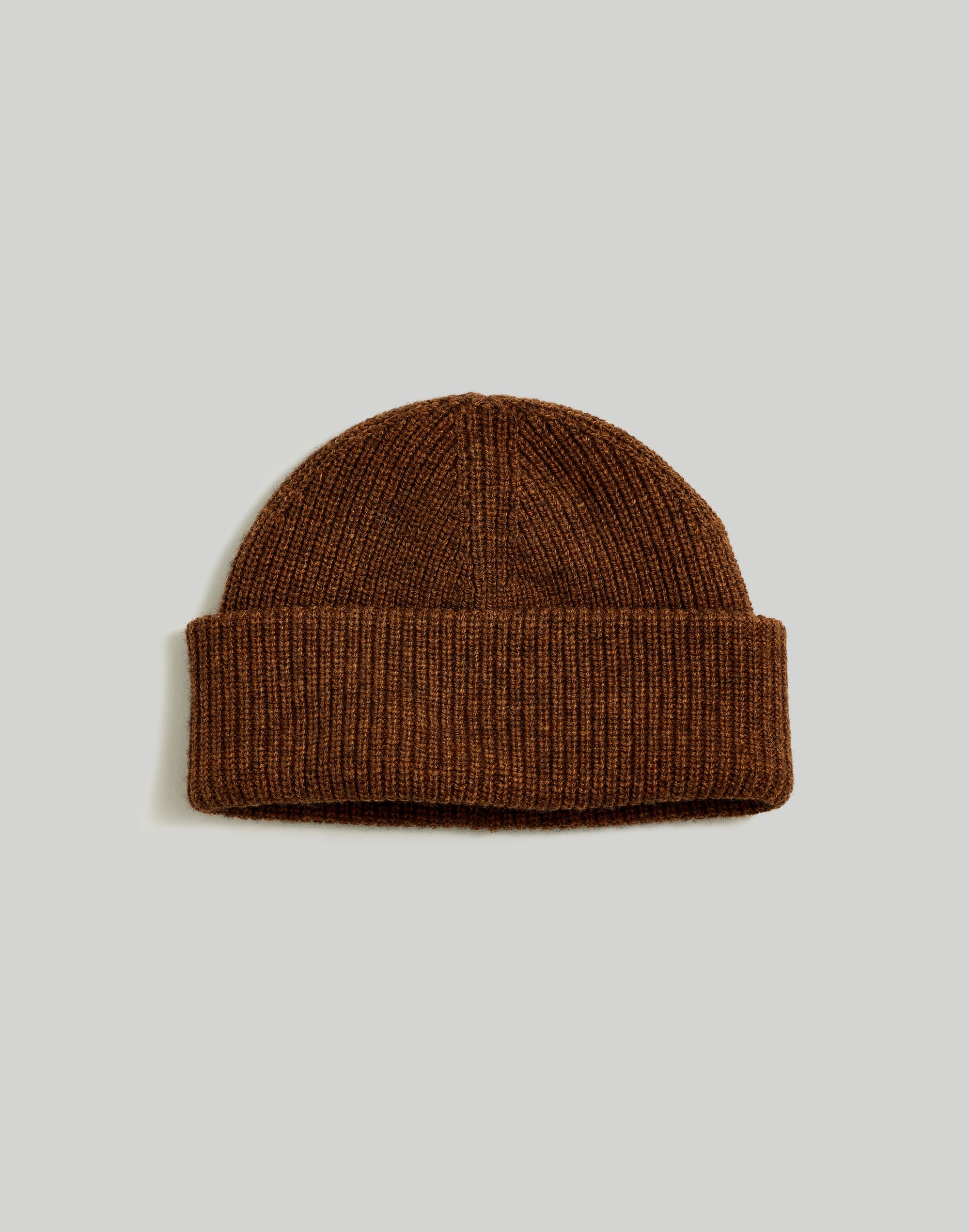 cuffed ribbed beanie