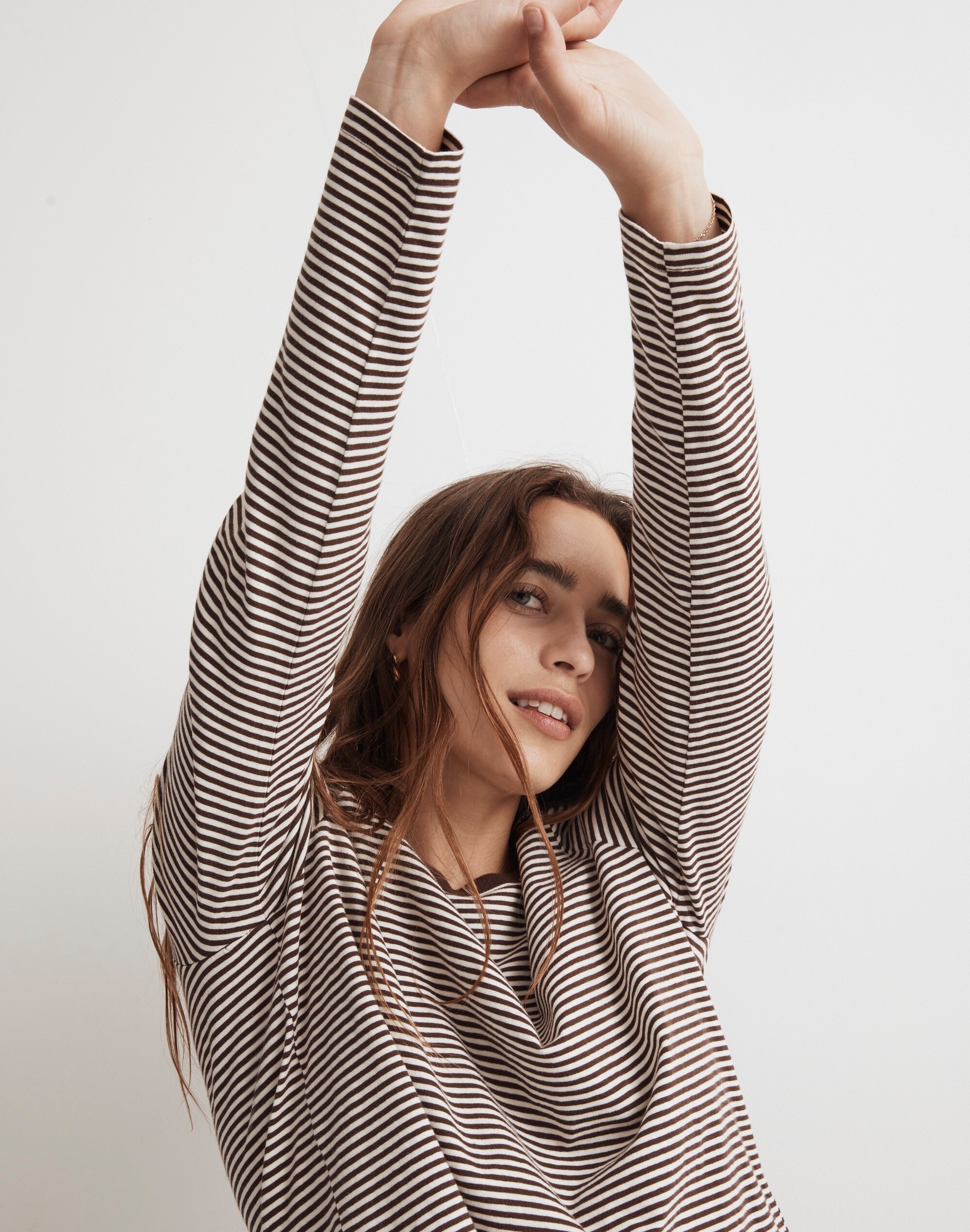 Softfade Cotton Boxy-Crop Tee