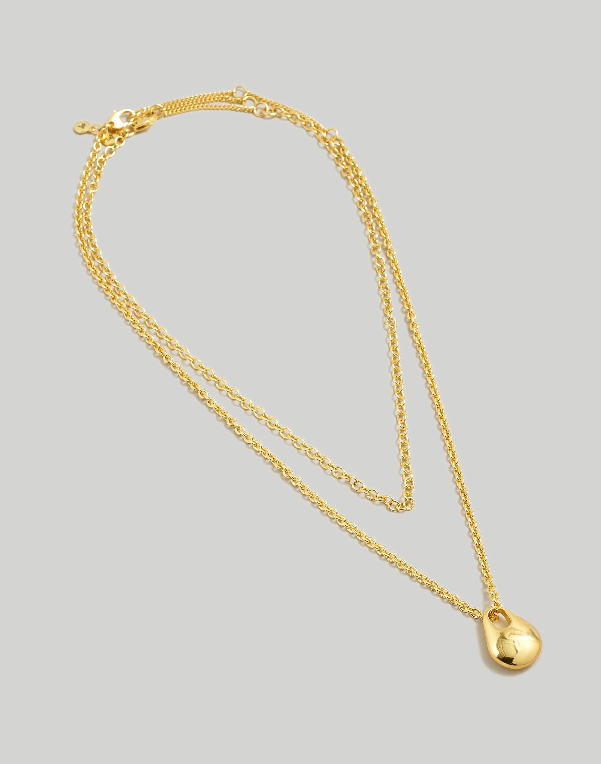 Two-Pack Droplet Necklace Set