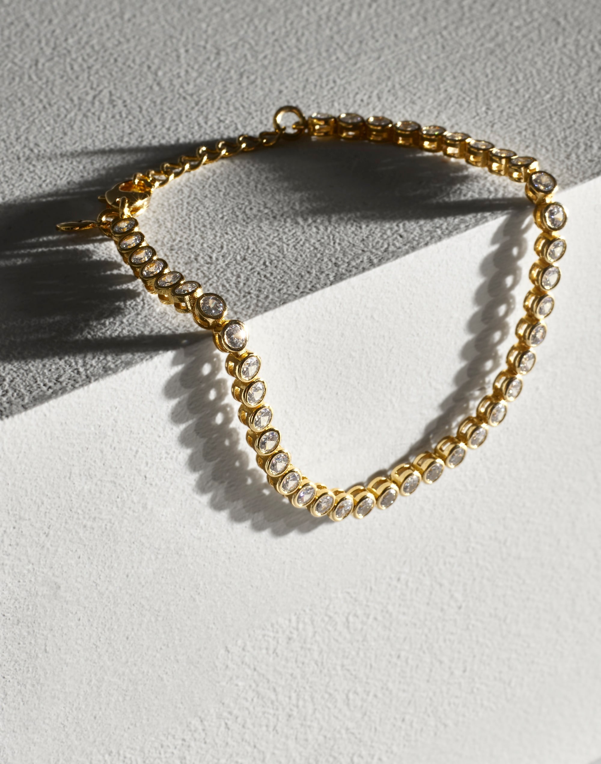 The Tennis Collection Bezel Set Crystal Bracelet