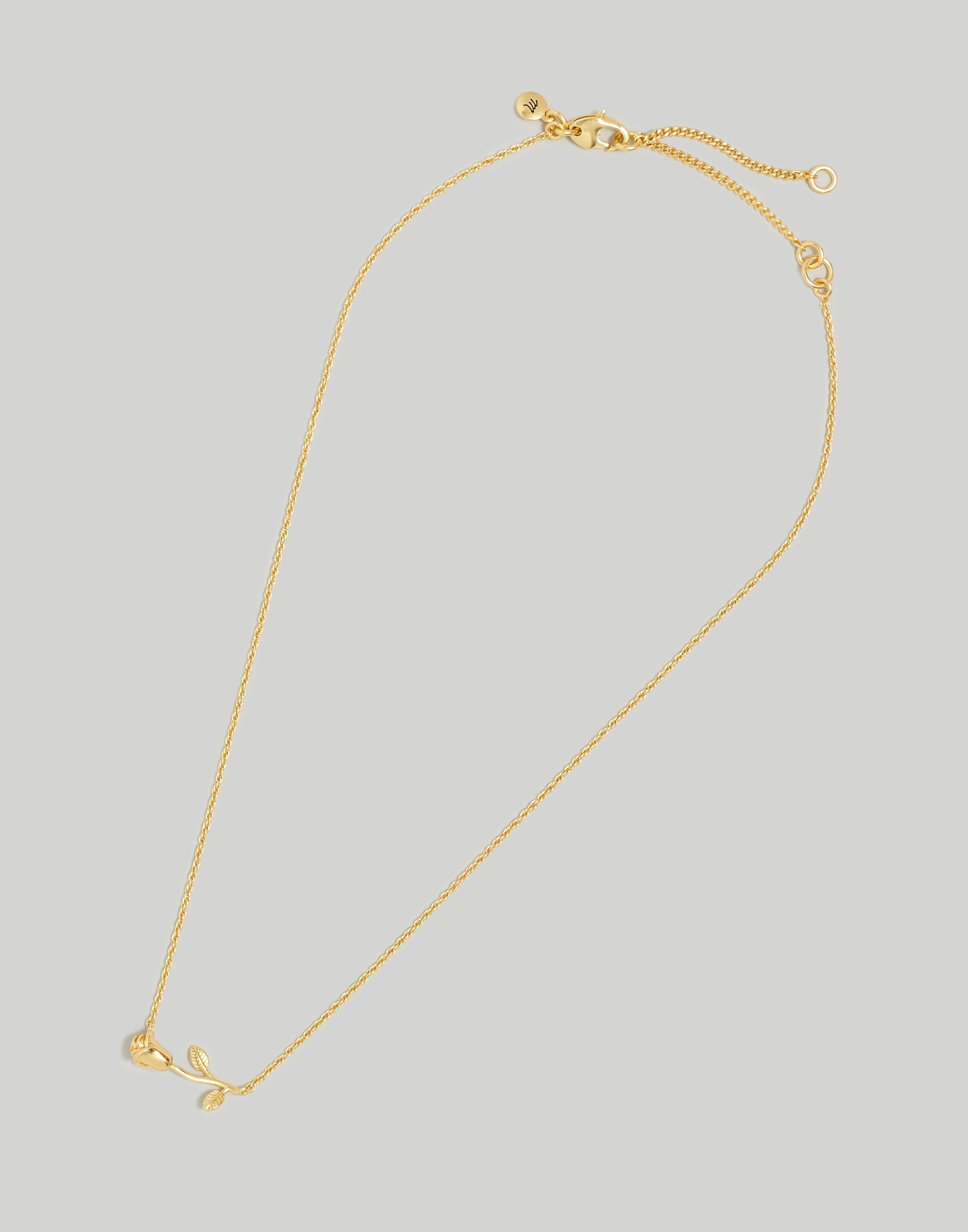 Rose Pendant Necklace