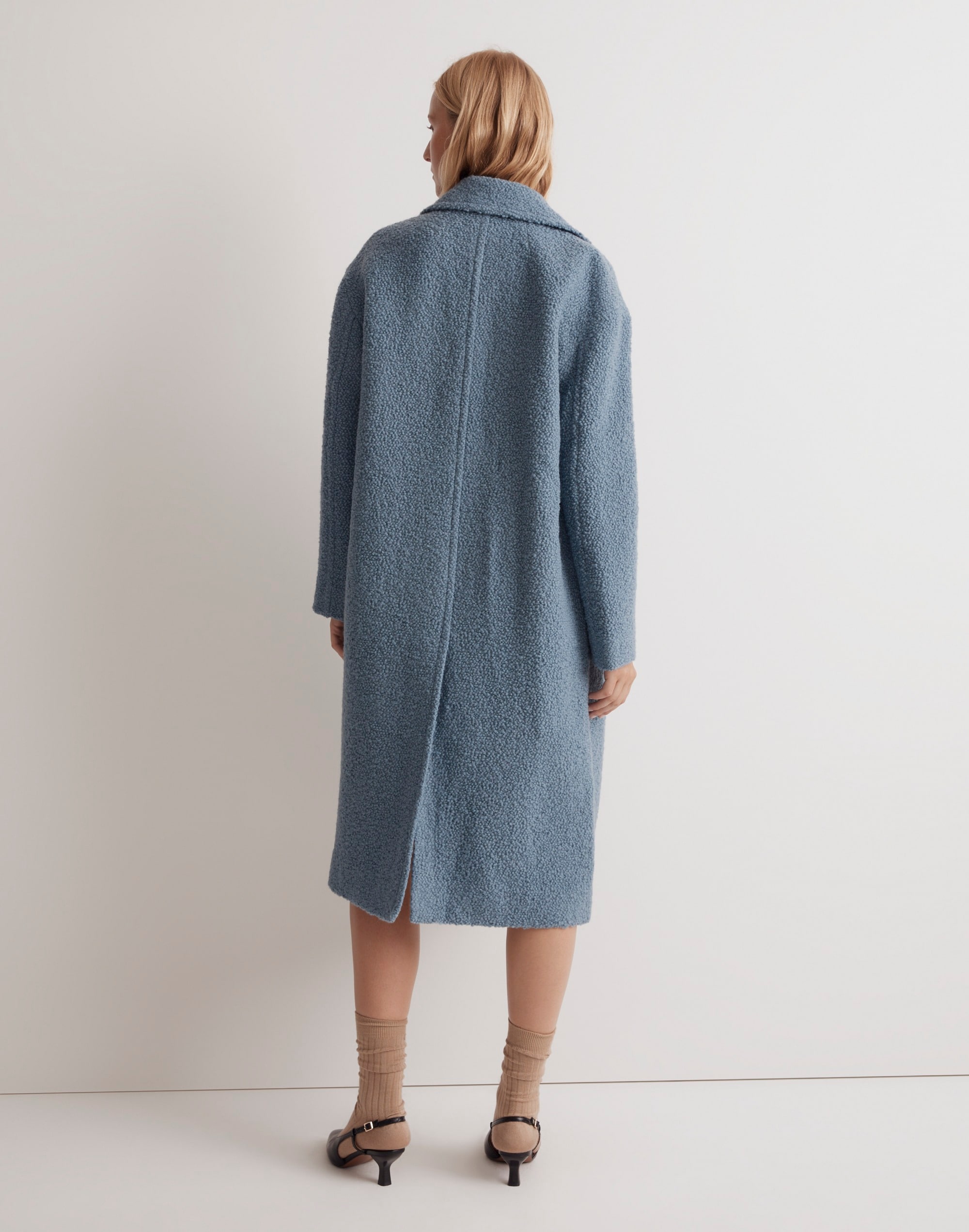 The Alonzo Coat in Boucl&eacute;