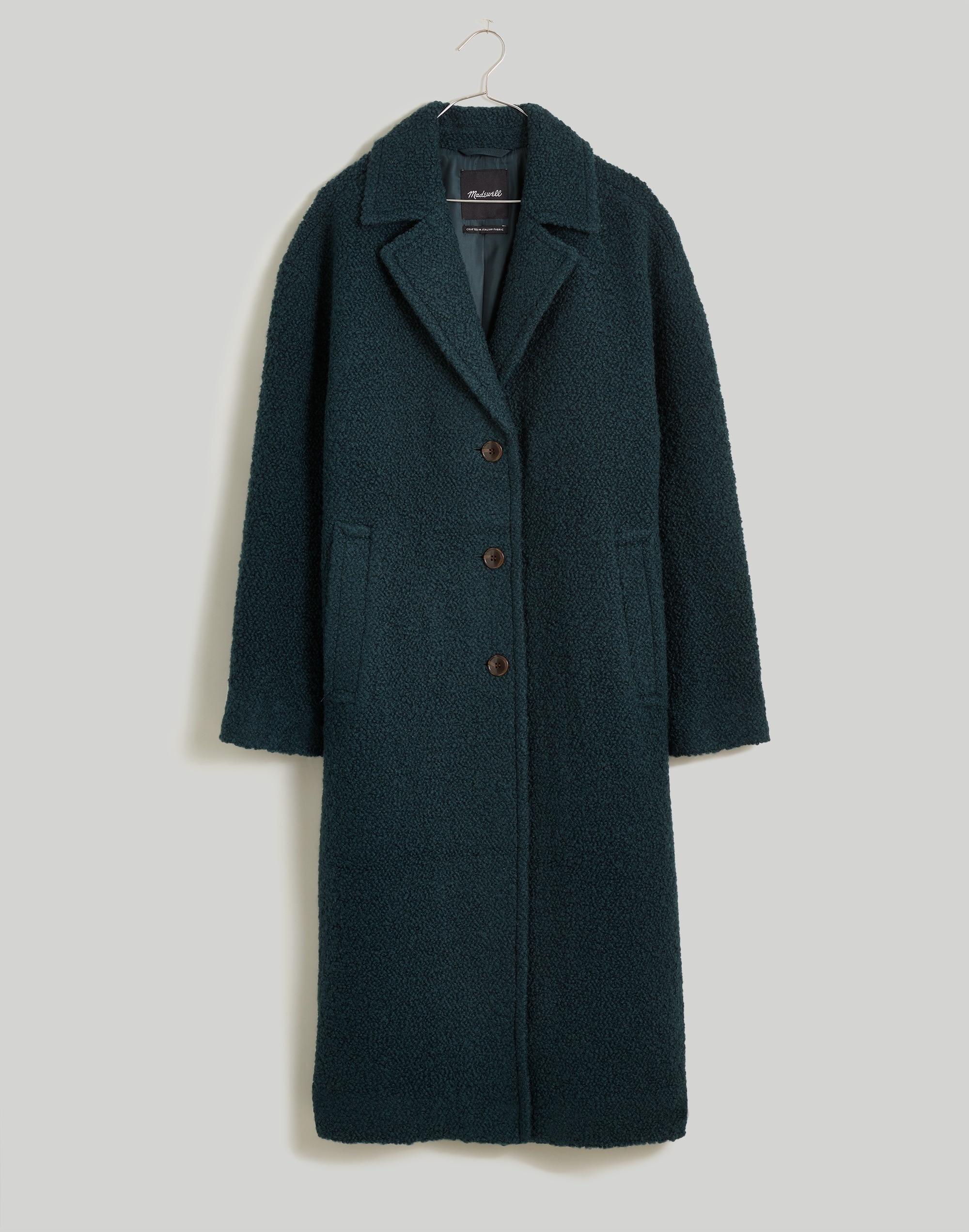 The Alonzo Coat in Boucl&eacute;