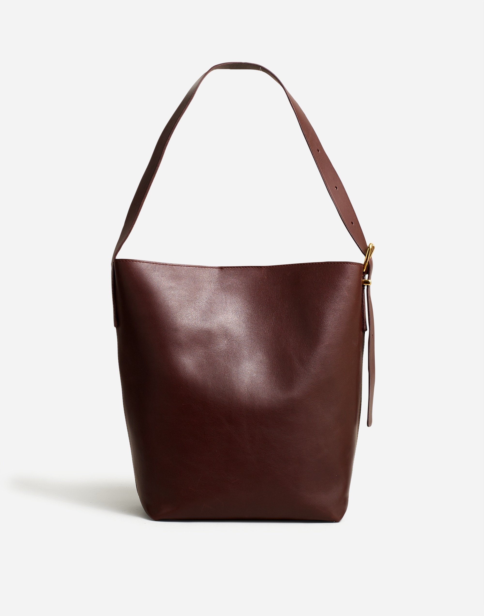 Mw The Essential Bucket Tote In Burgundy