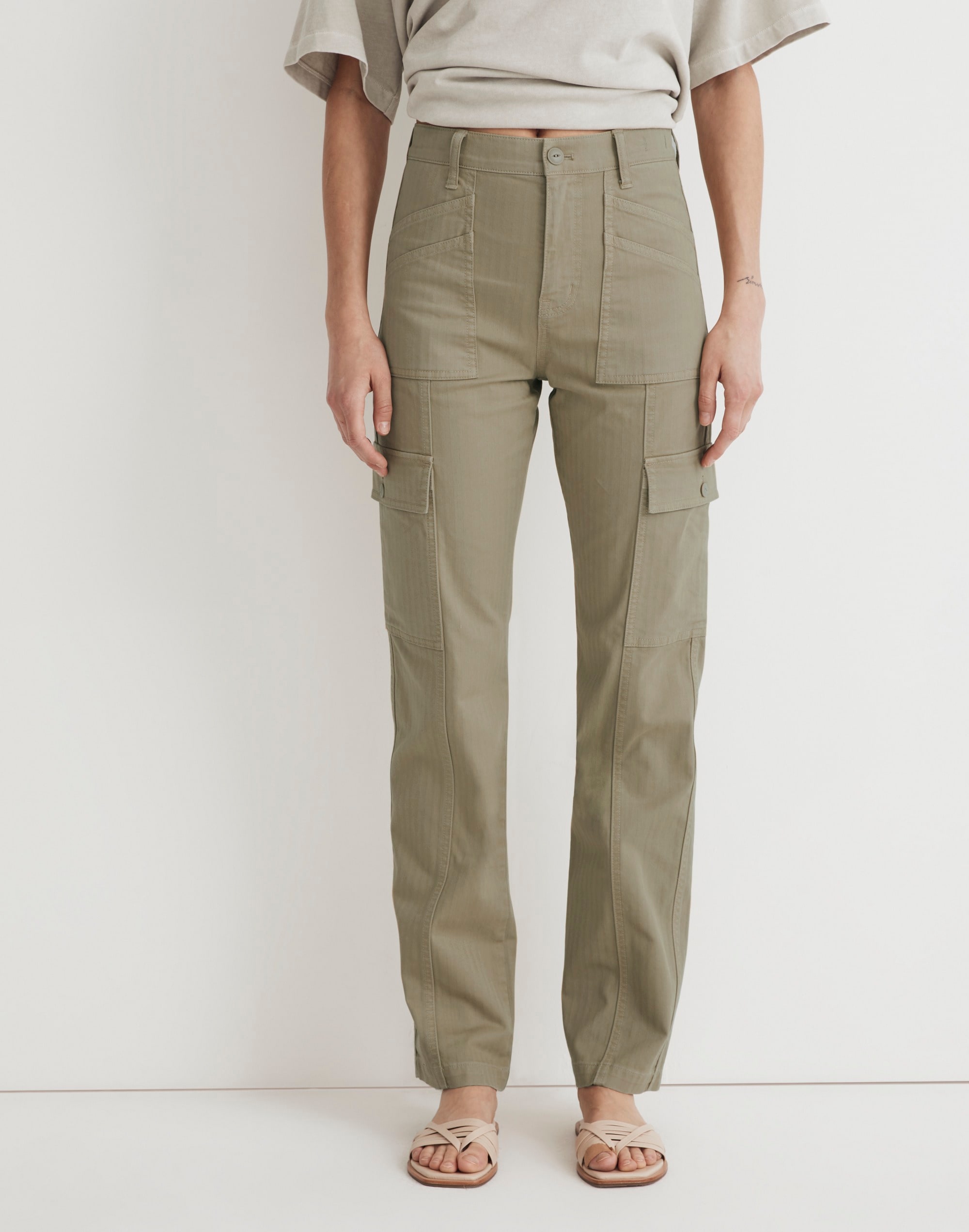 The Garment-Dyed '90s Straight Cargo Pant