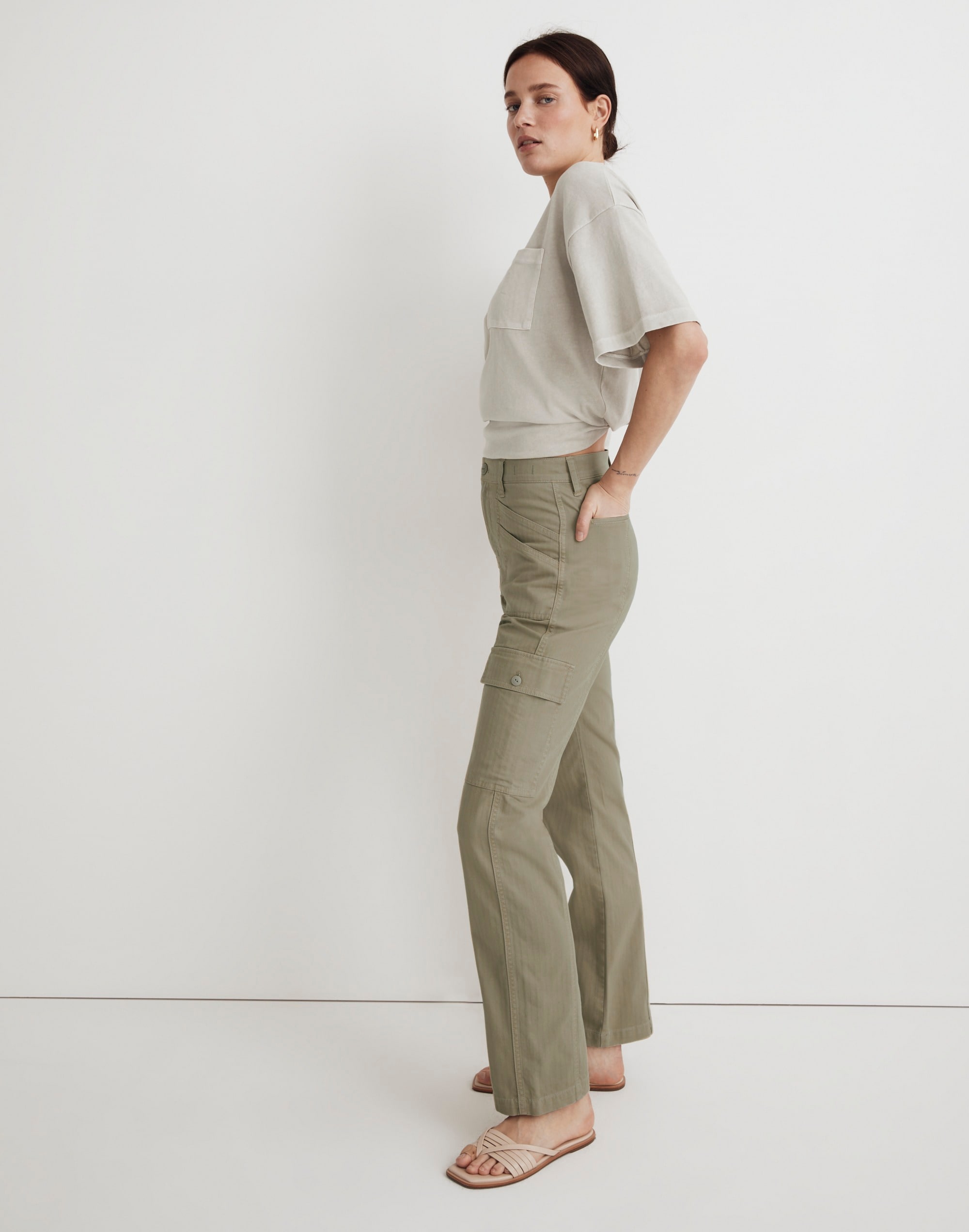 The Garment-Dyed '90s Straight Cargo Pant
