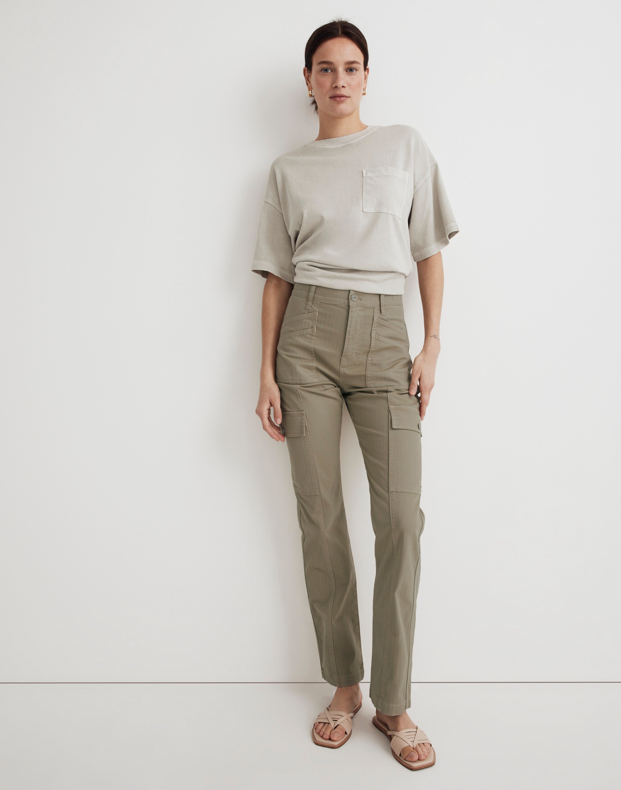 The Garment-Dyed '90s Straight Cargo Pant