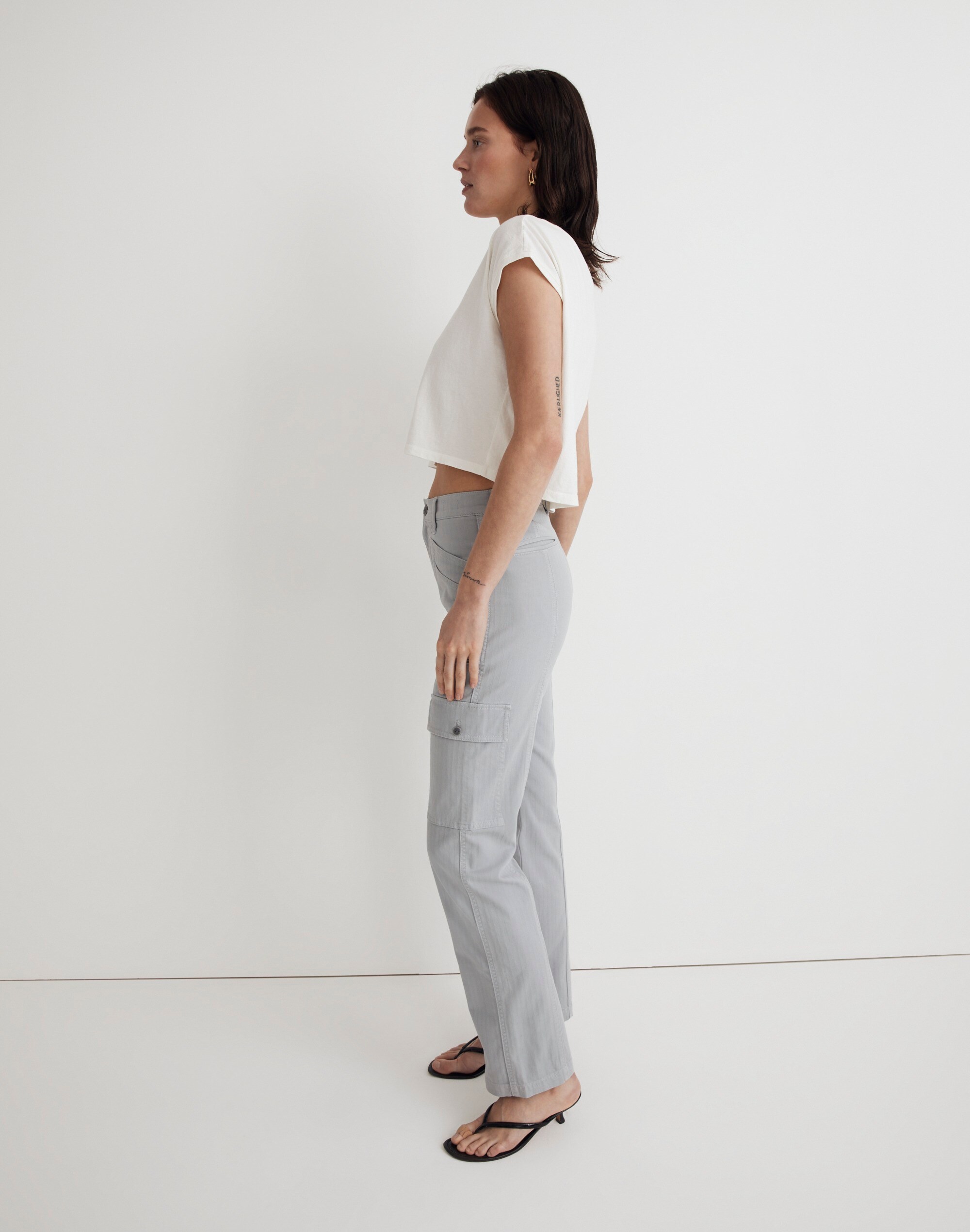 The Garment-Dyed '90s Straight Cargo Pant