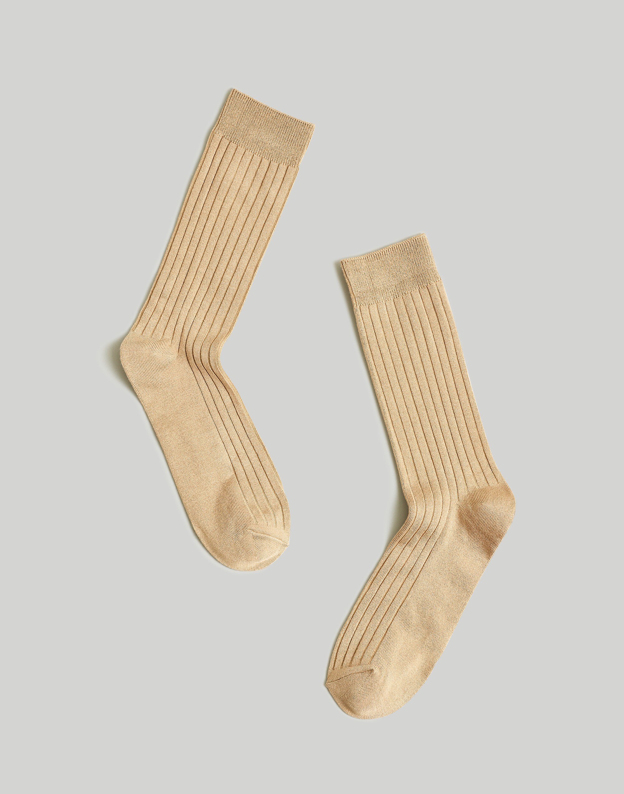 Slinky Ribbed Trouser Socks