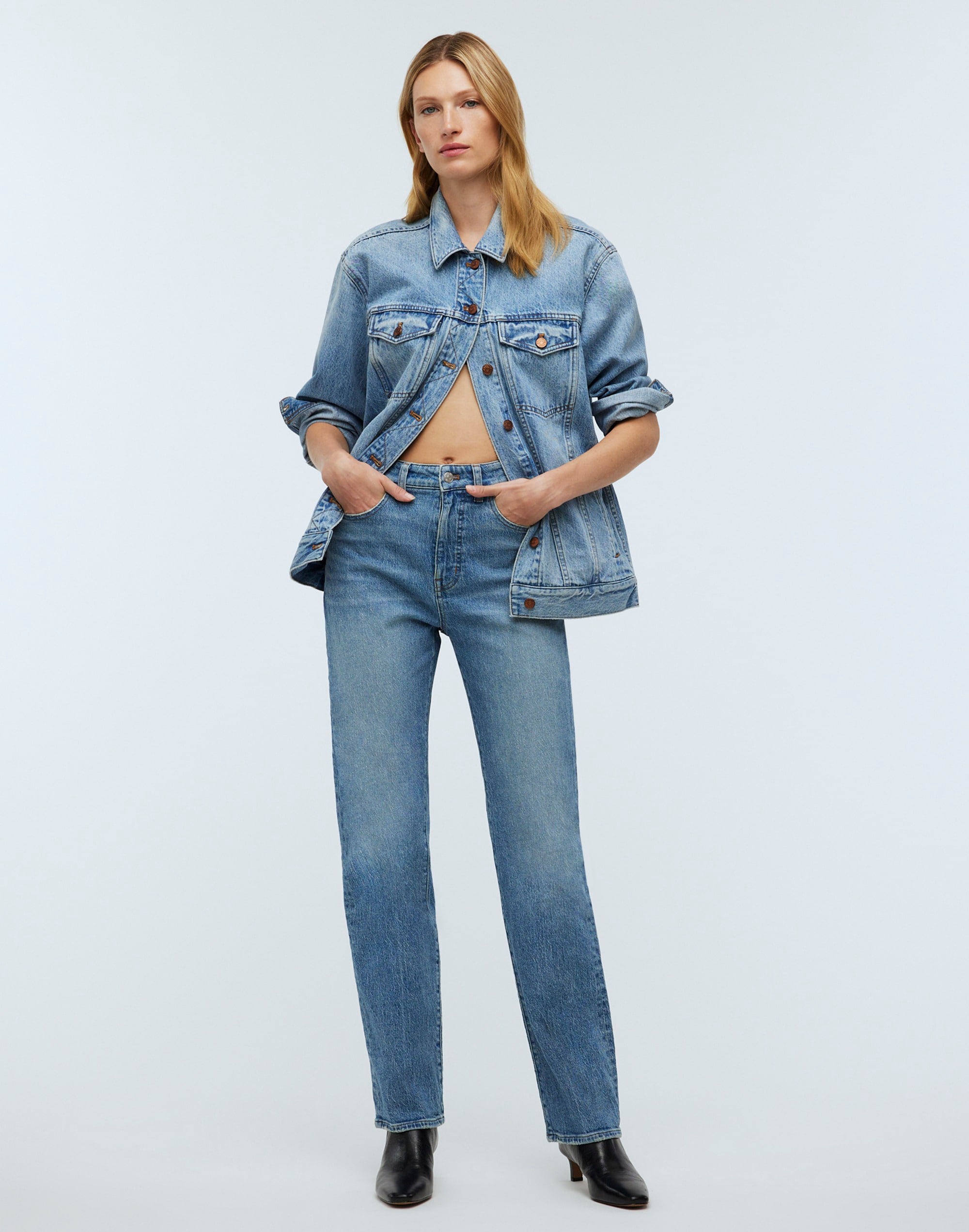Mw 'the ''90s Straight Jean In Rondell Wash
