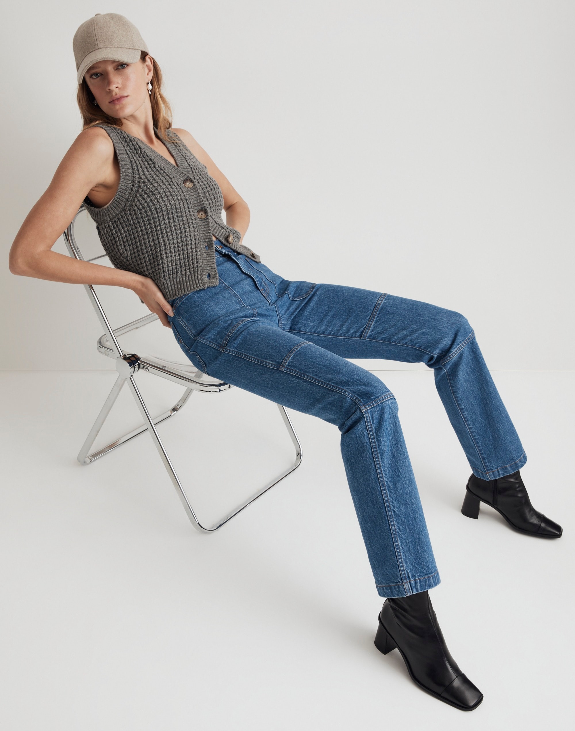 The '90s Straight Utility Jean