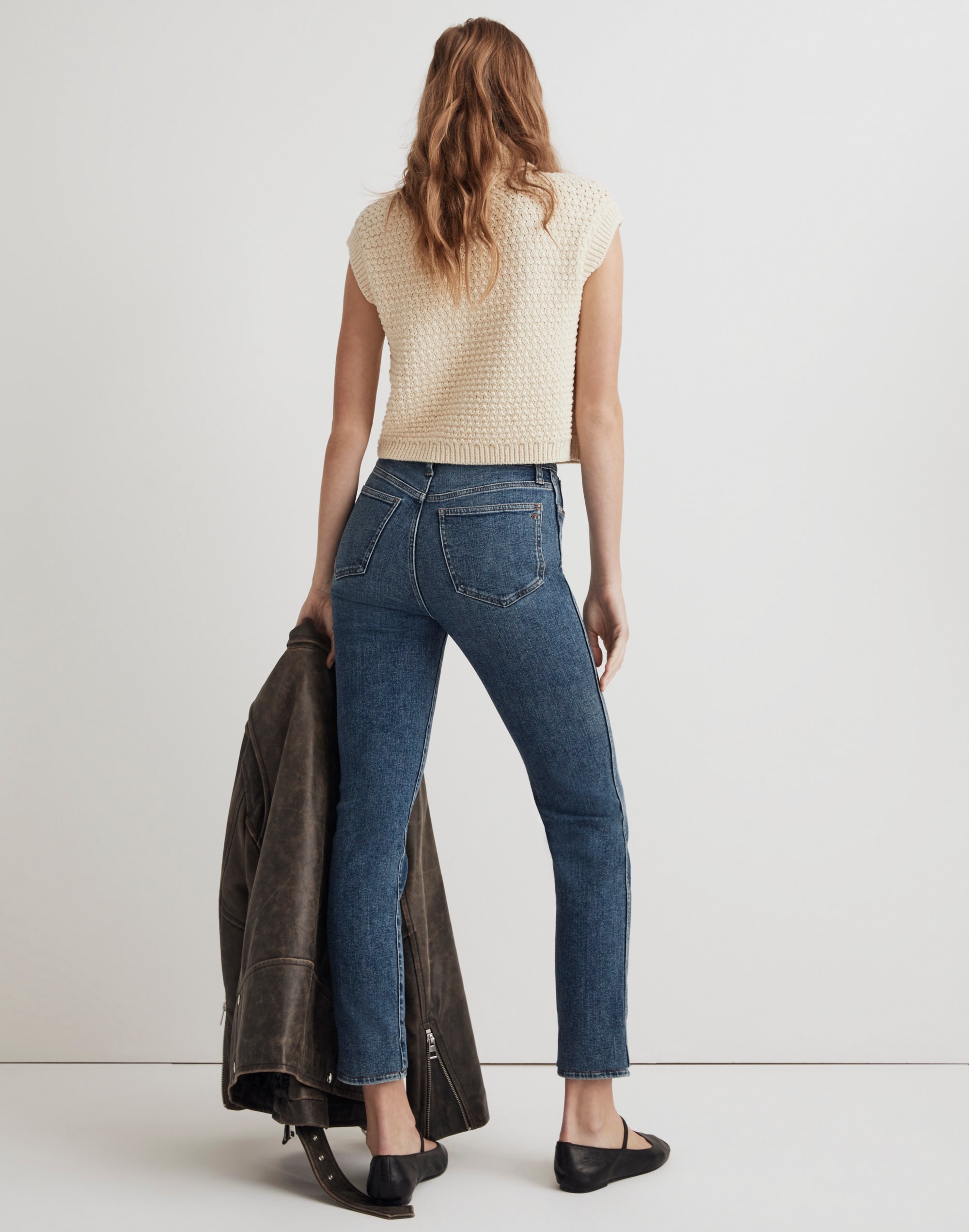 Stovepipe Full-Length Jeans in Vinter Wash: Instacozy Edition