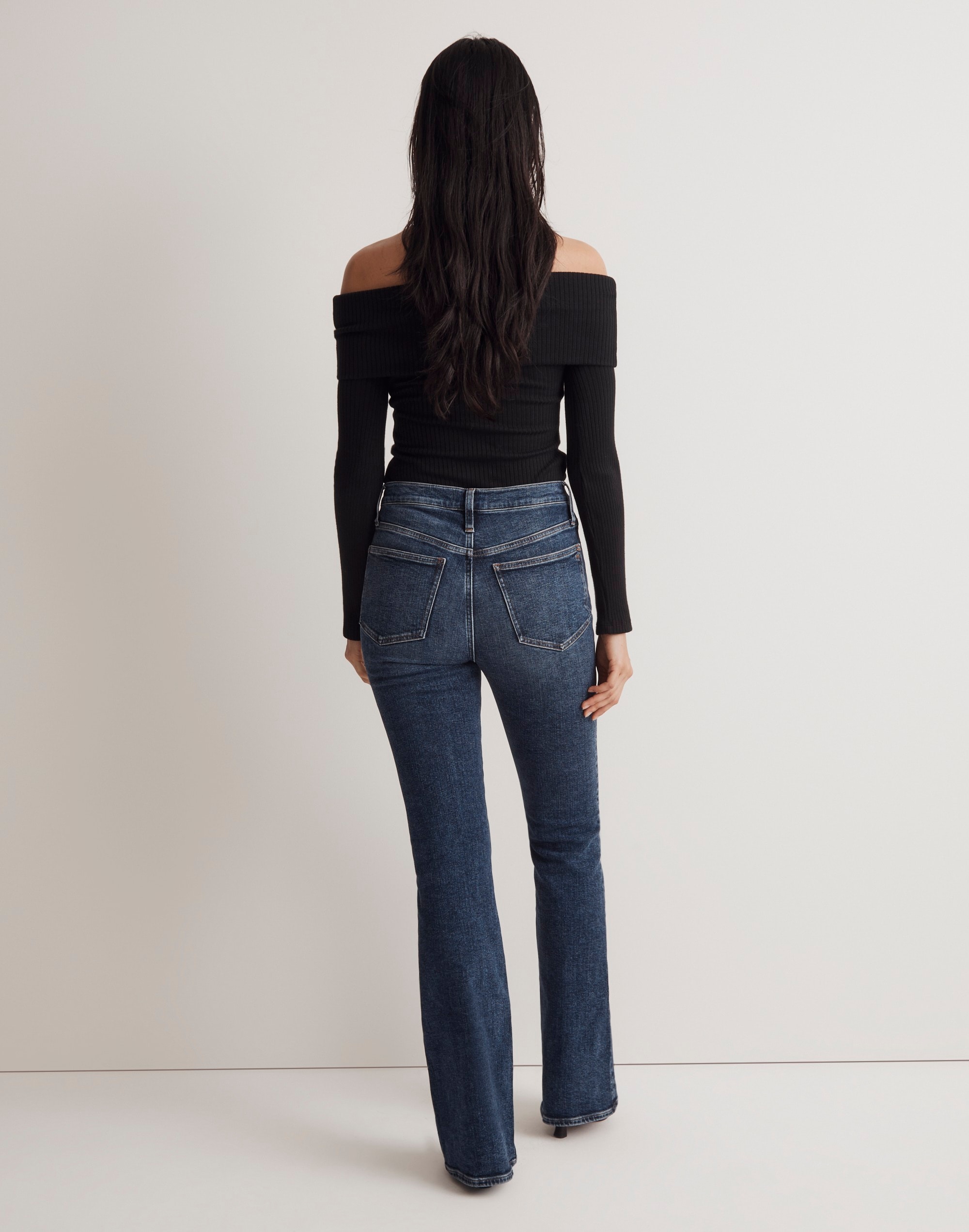 Skinny Flare Jeans in Alvord Wash: Instacozy Edition