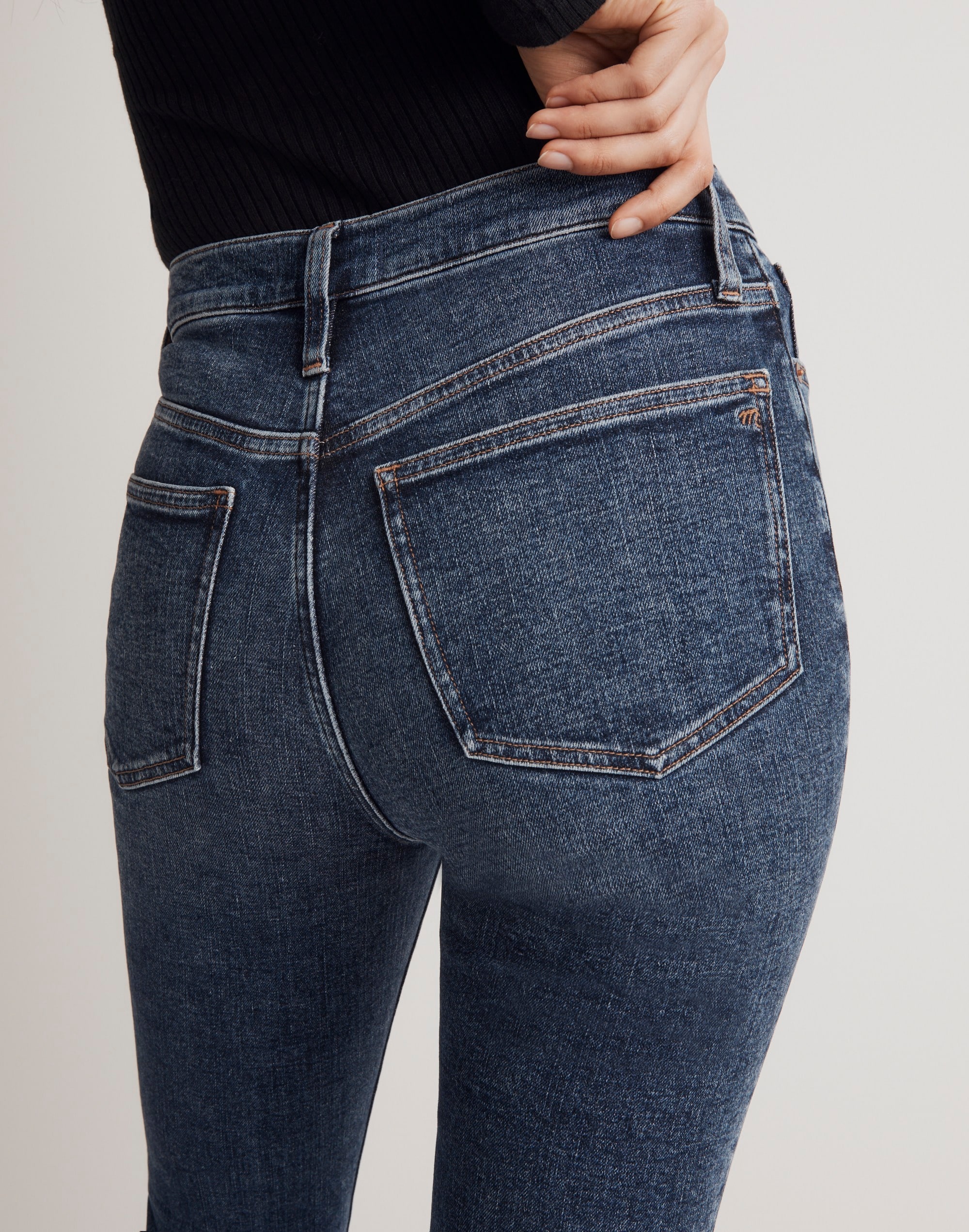 Skinny Flare Jeans in Alvord Wash: Instacozy Edition