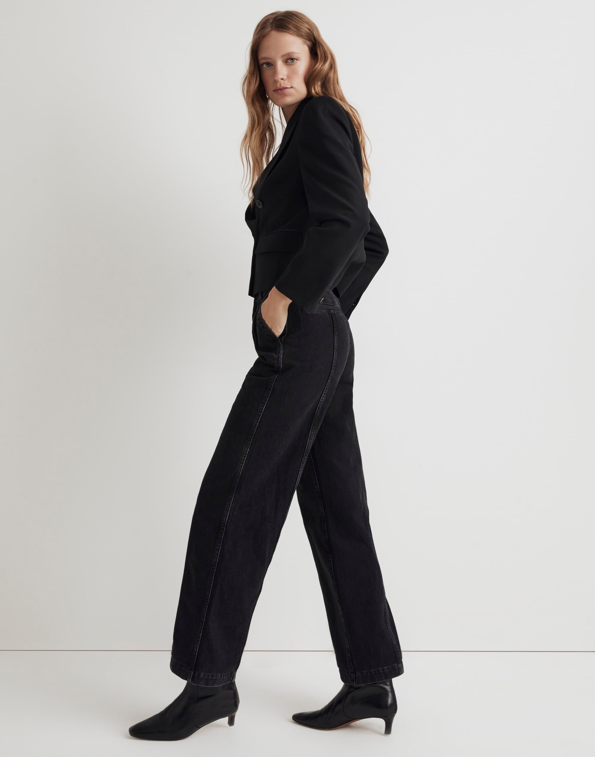 The Perfect Vintage Wide-Leg Jean: Seam Edition