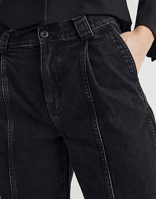 The Perfect Vintage Wide-Leg Jean in Naylor Wash: Seam Edition