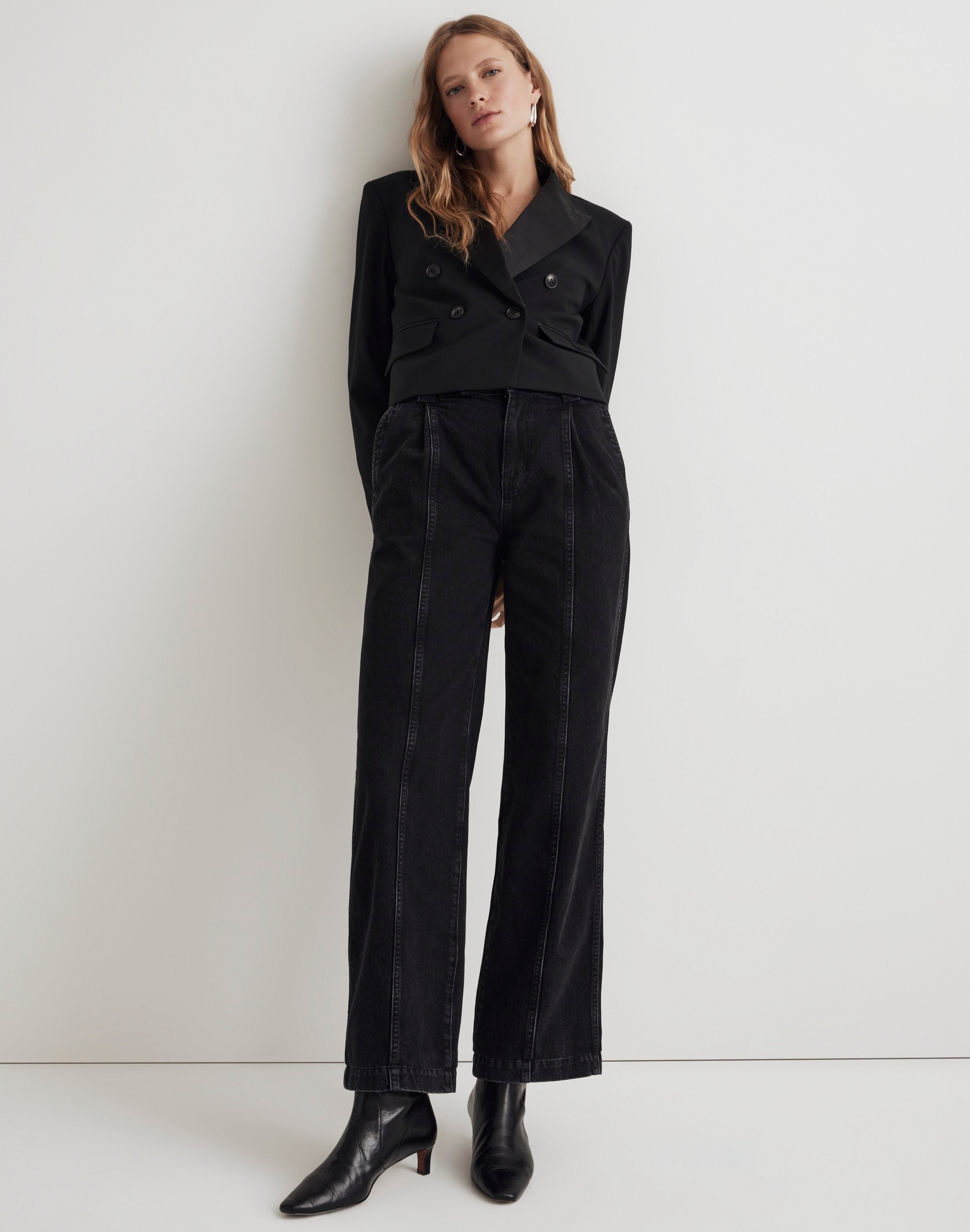 The Perfect Vintage Wide-Leg Jean: Seam Edition