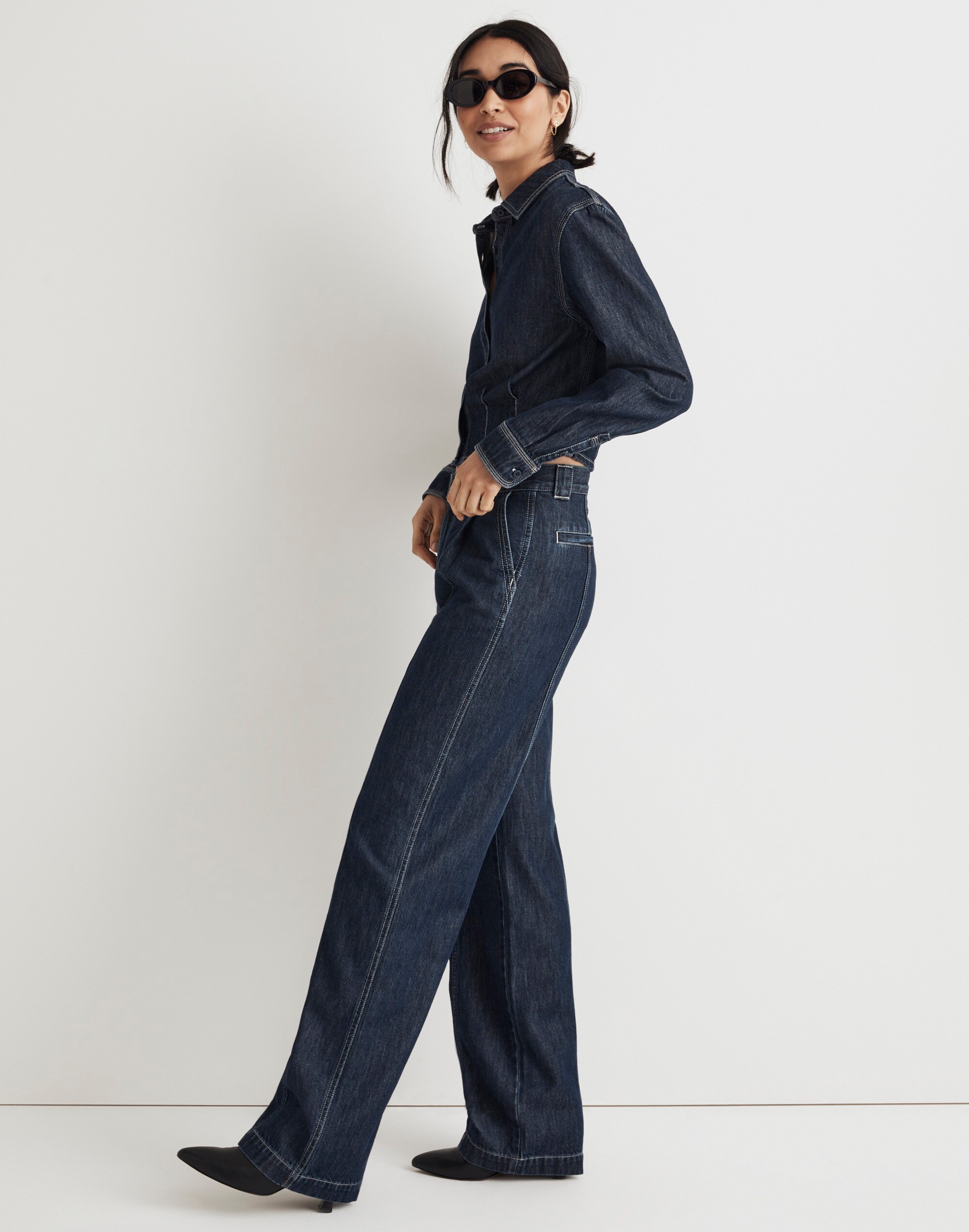 The Perfect Vintage Wide-Leg Jean: Seam Edition