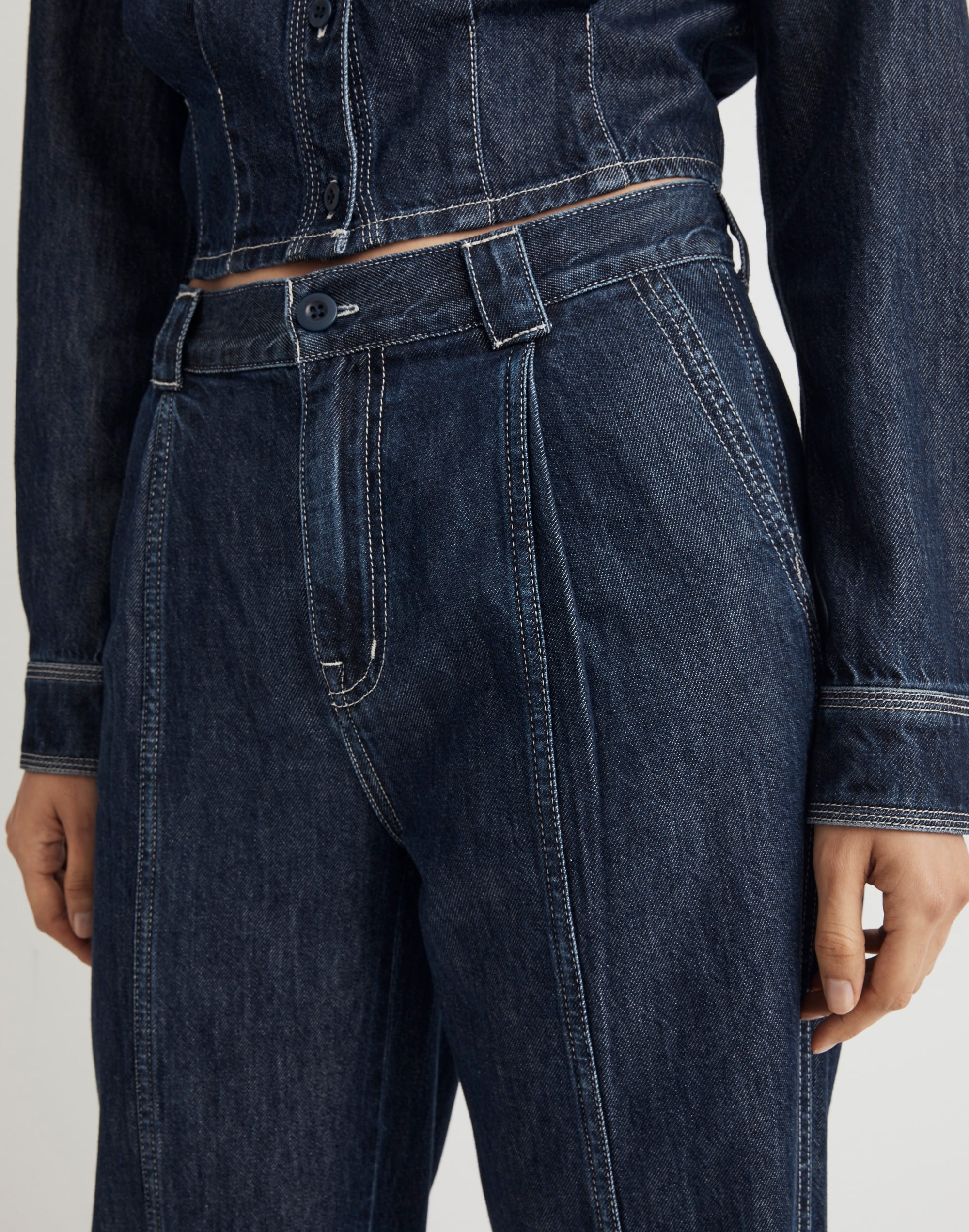 The Perfect Vintage Wide-Leg Jean: Seam Edition