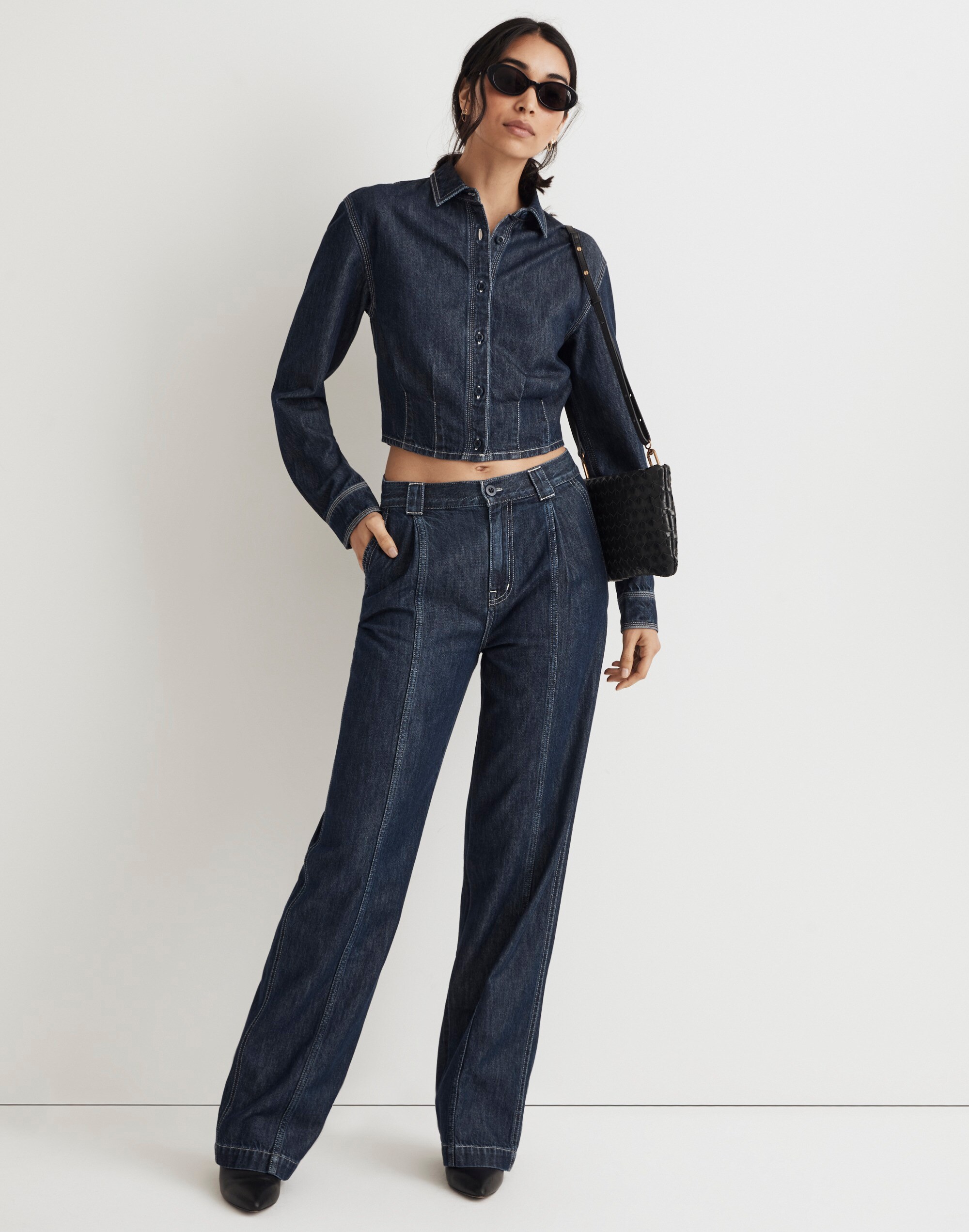 The Perfect Vintage Wide-Leg Jean: Seam Edition