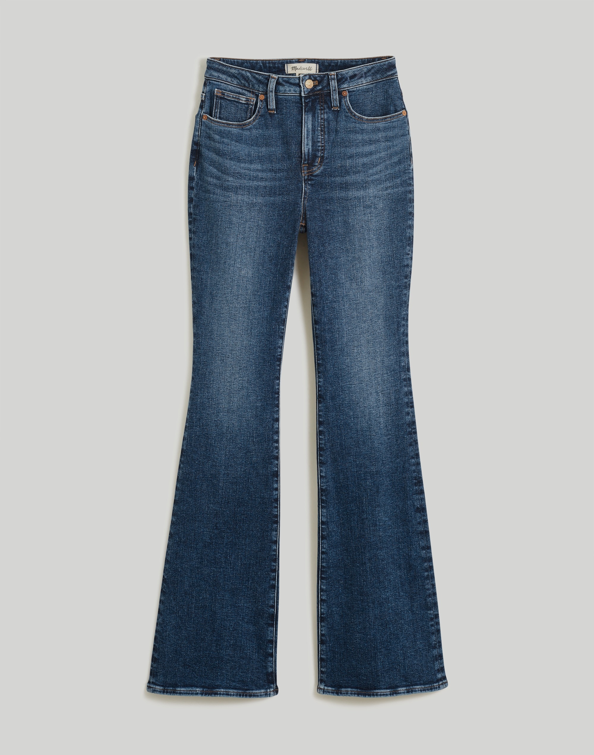 Curvy Skinny Flare Jeans in Alvord Wash: Instacozy Edition