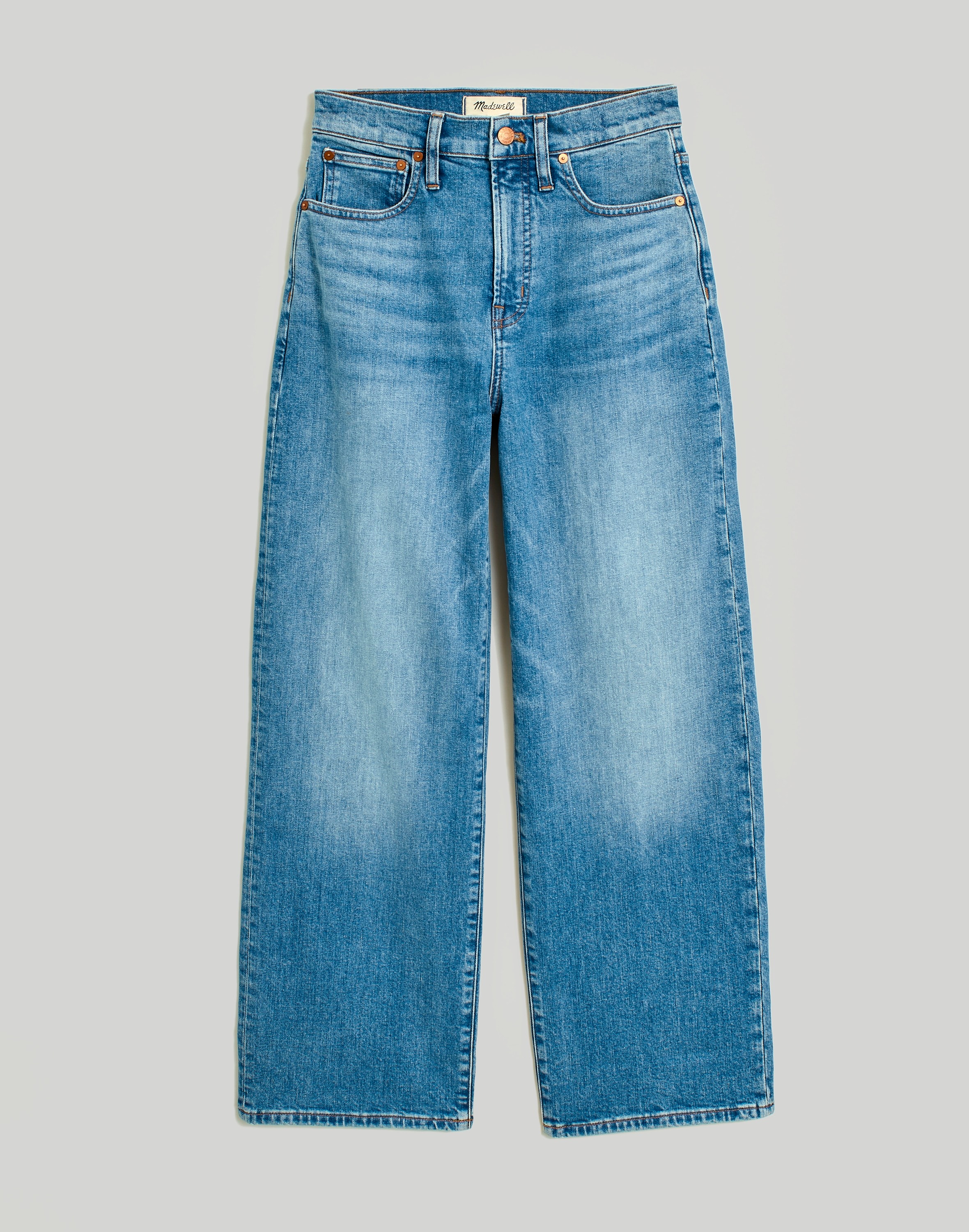 Mw The Perfect Vintage Wide-leg Jean In Morea Wash