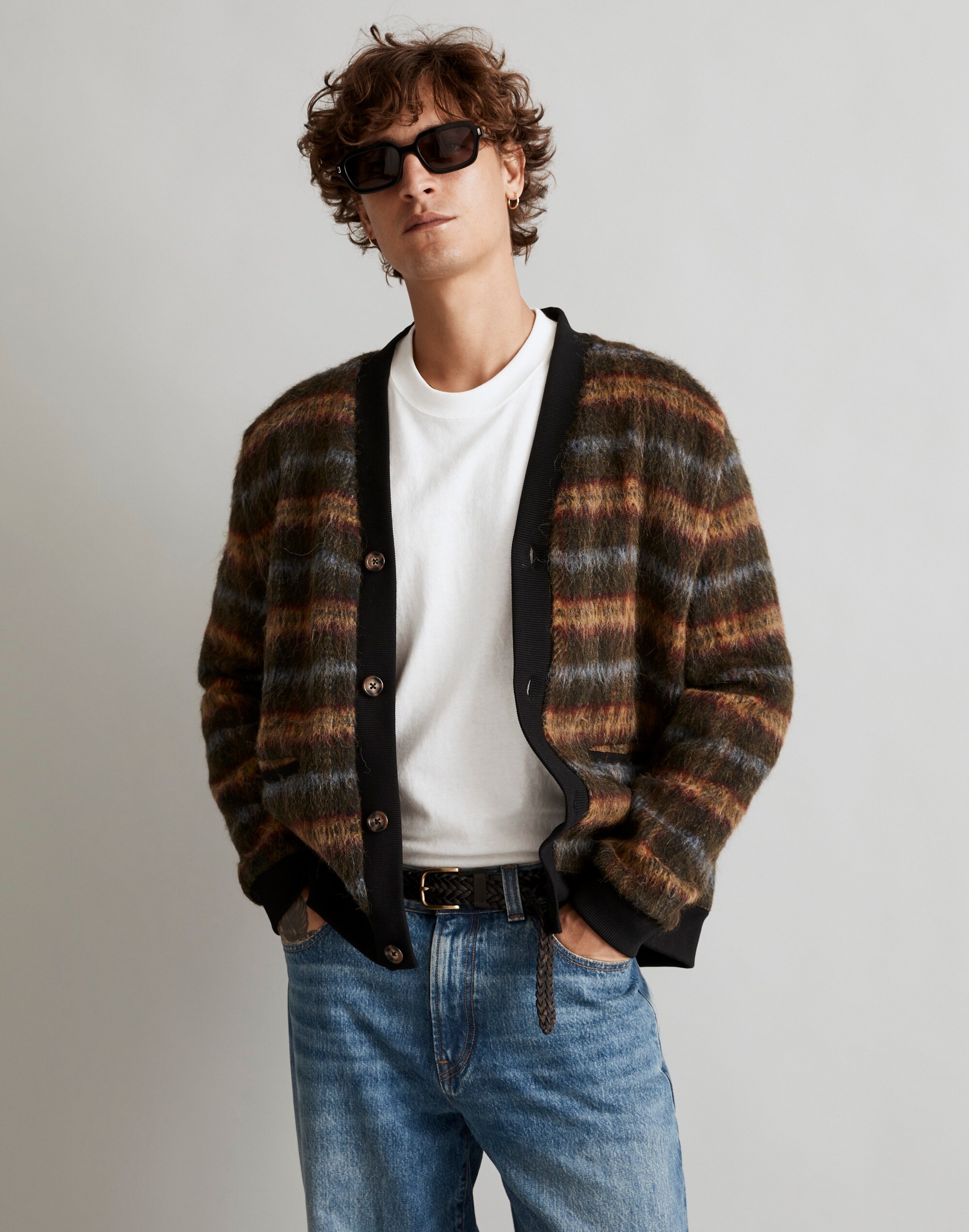 Corridor&reg; Plaid Cardigan