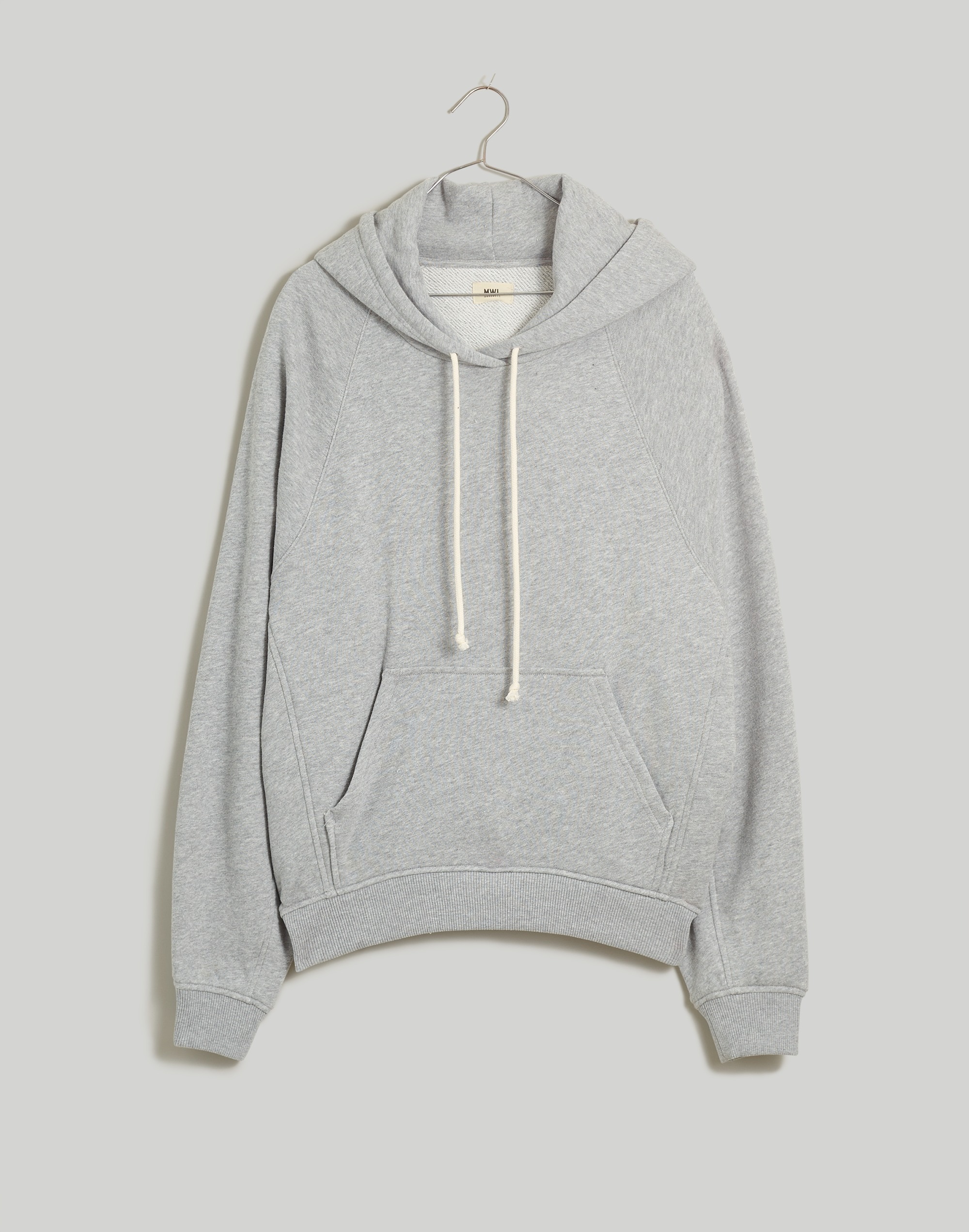 Terry Relaxed Raglan-Sleeve Sweatshirt