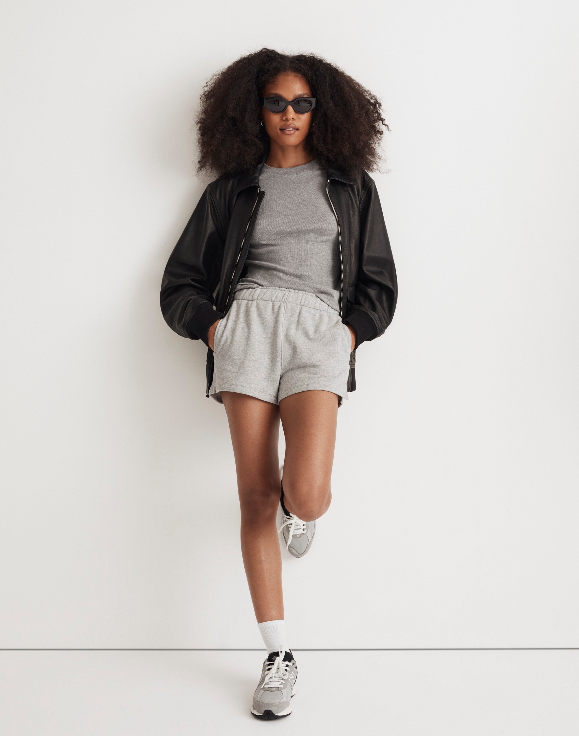 Terry Drawstring Sweatshorts