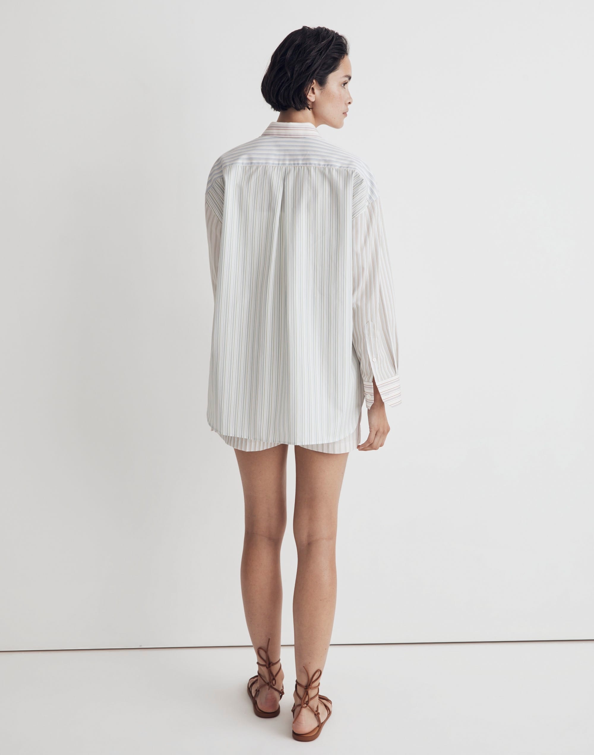 Madewell x CHAVA Stripe-Play Oversized Shirt