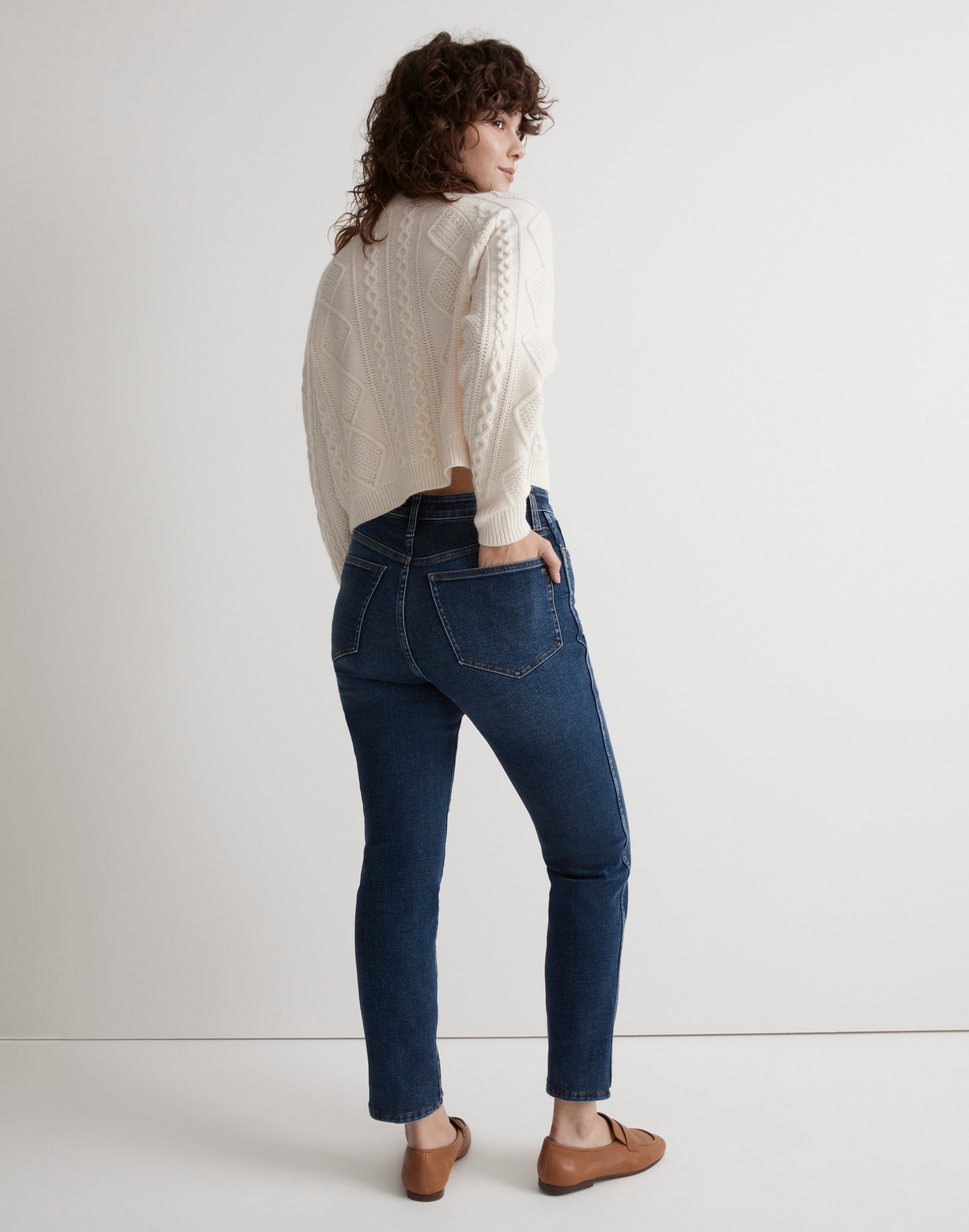Curvy Stovepipe Jeans