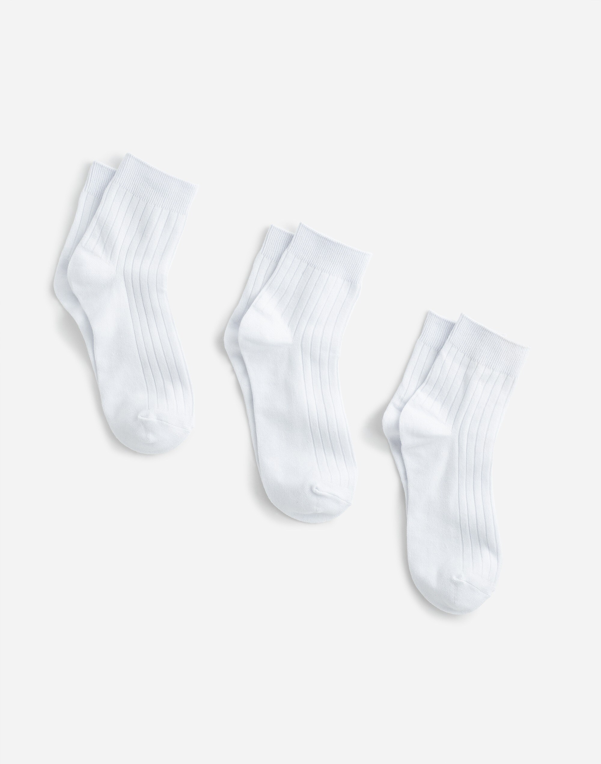 Three-Pack Slinky Ankle Socks
