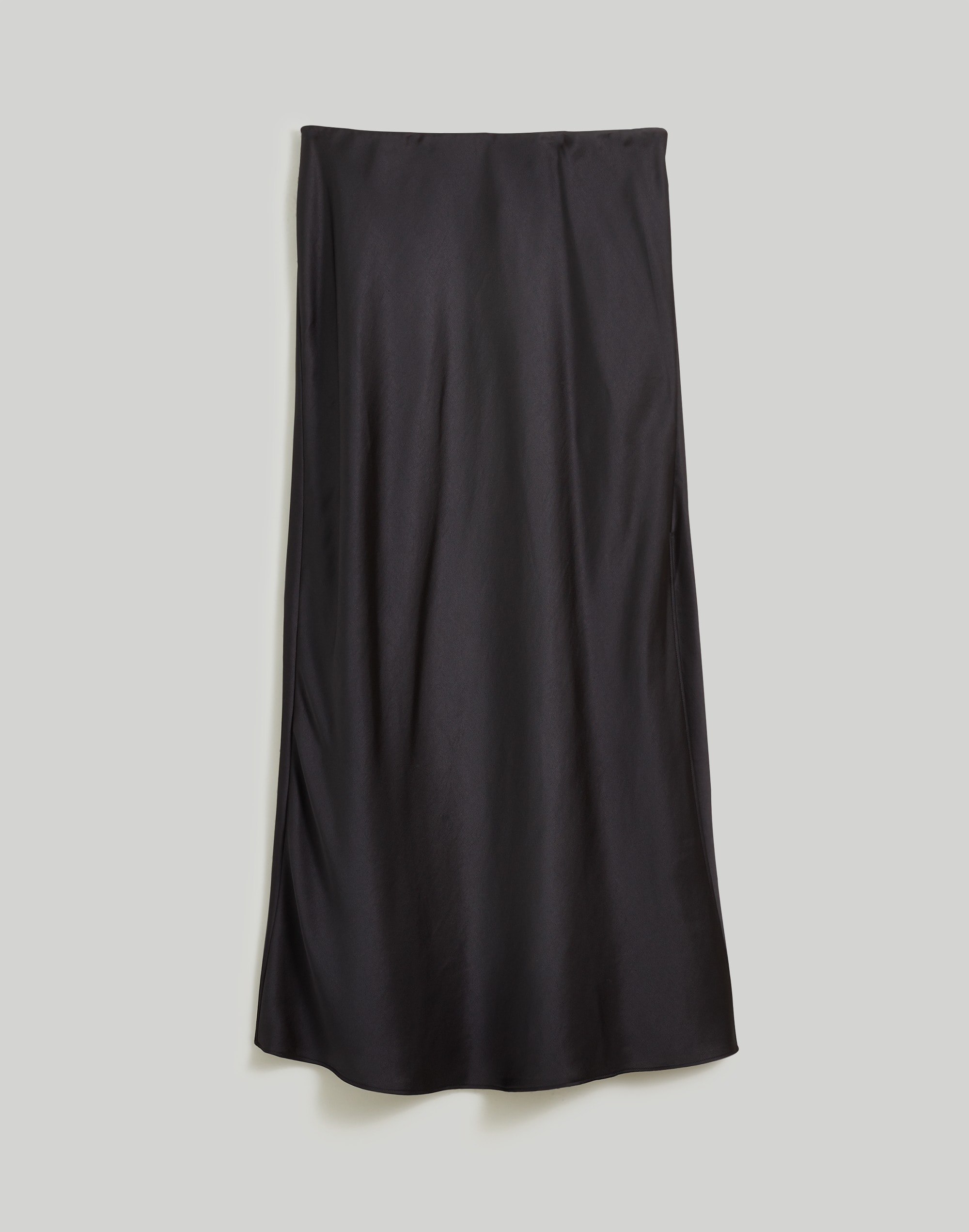 Satin Maxi Slip Skirt